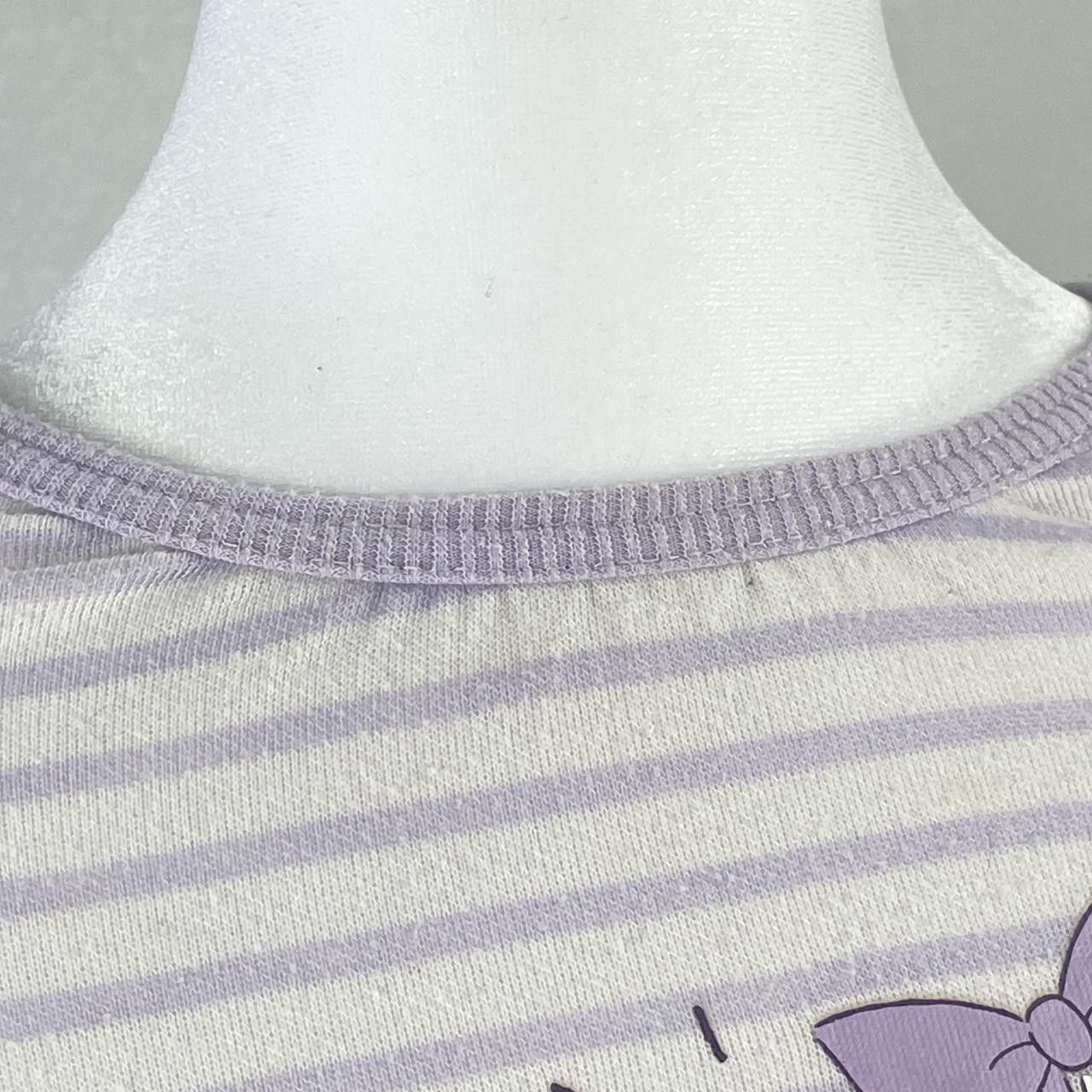 Other ✩ Sanrio Striped Kuromi Lilac Girly Kuromi Long Sleeve Tee Size S / US 4 / IT 40 - 4 Thumbnail