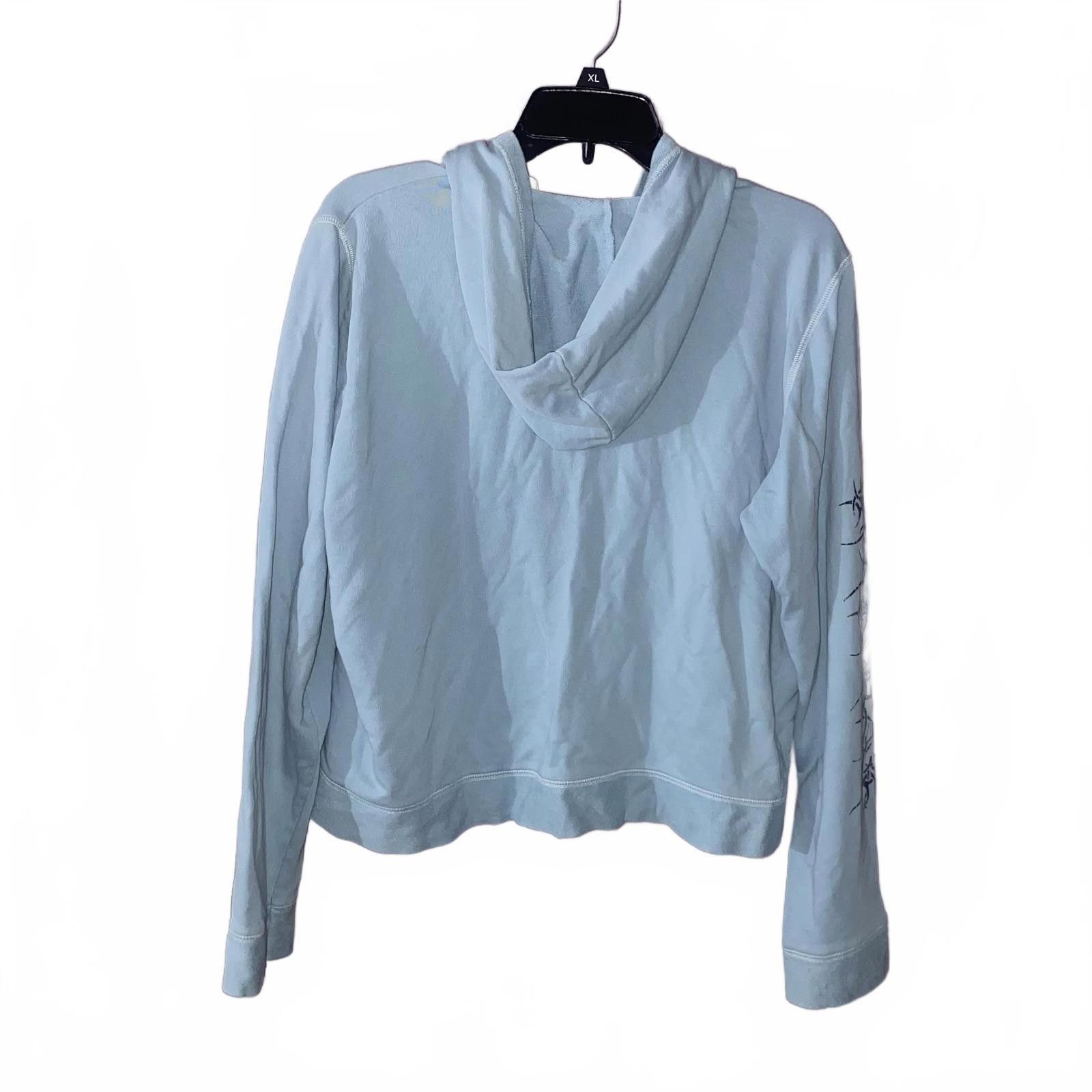 Harley Davidson Y2K Harley-Davidson Light Blue Zip Hoodie Size L Graphic Size L / US 10 / IT 46 - 2 Thumbnail