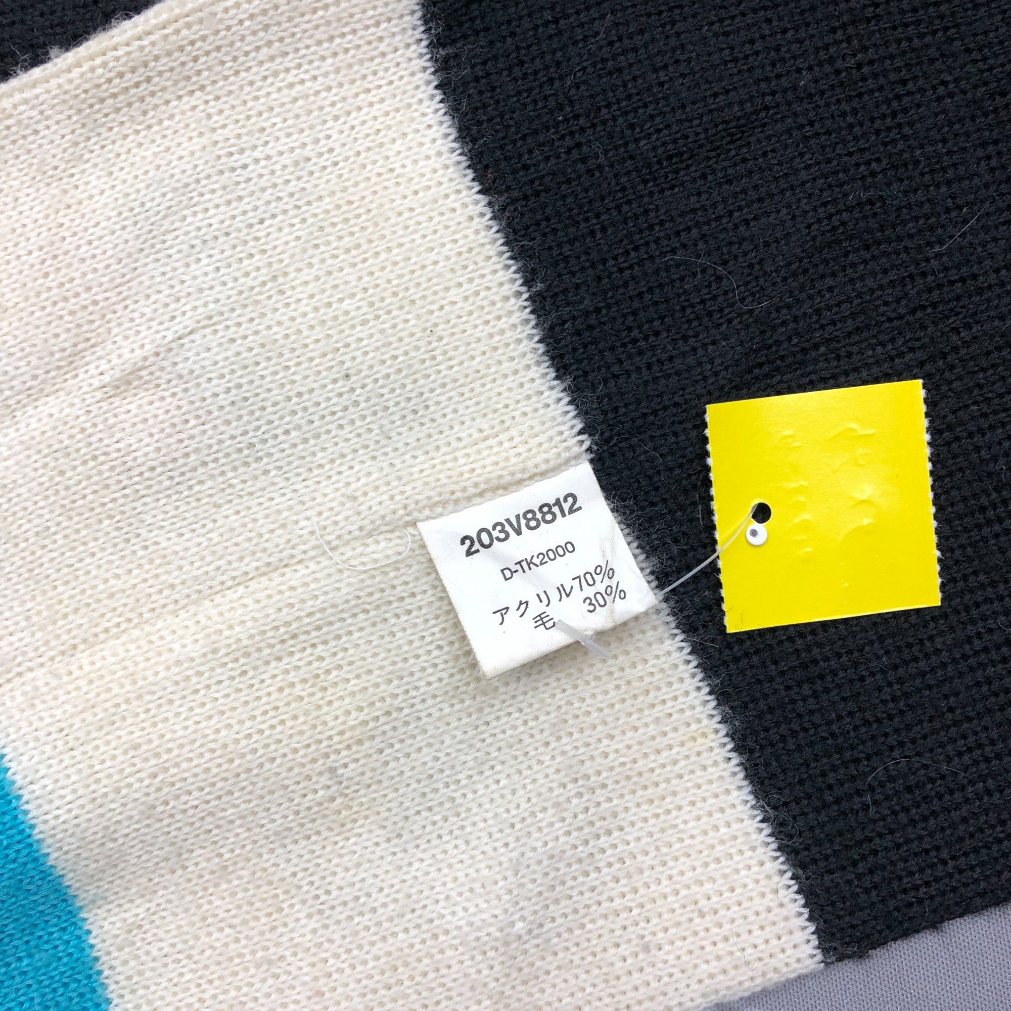Fila Vintage 90s Fila Scarf Muffler Wool Cashmere Scarves Size ONE SIZE - 5 Thumbnail