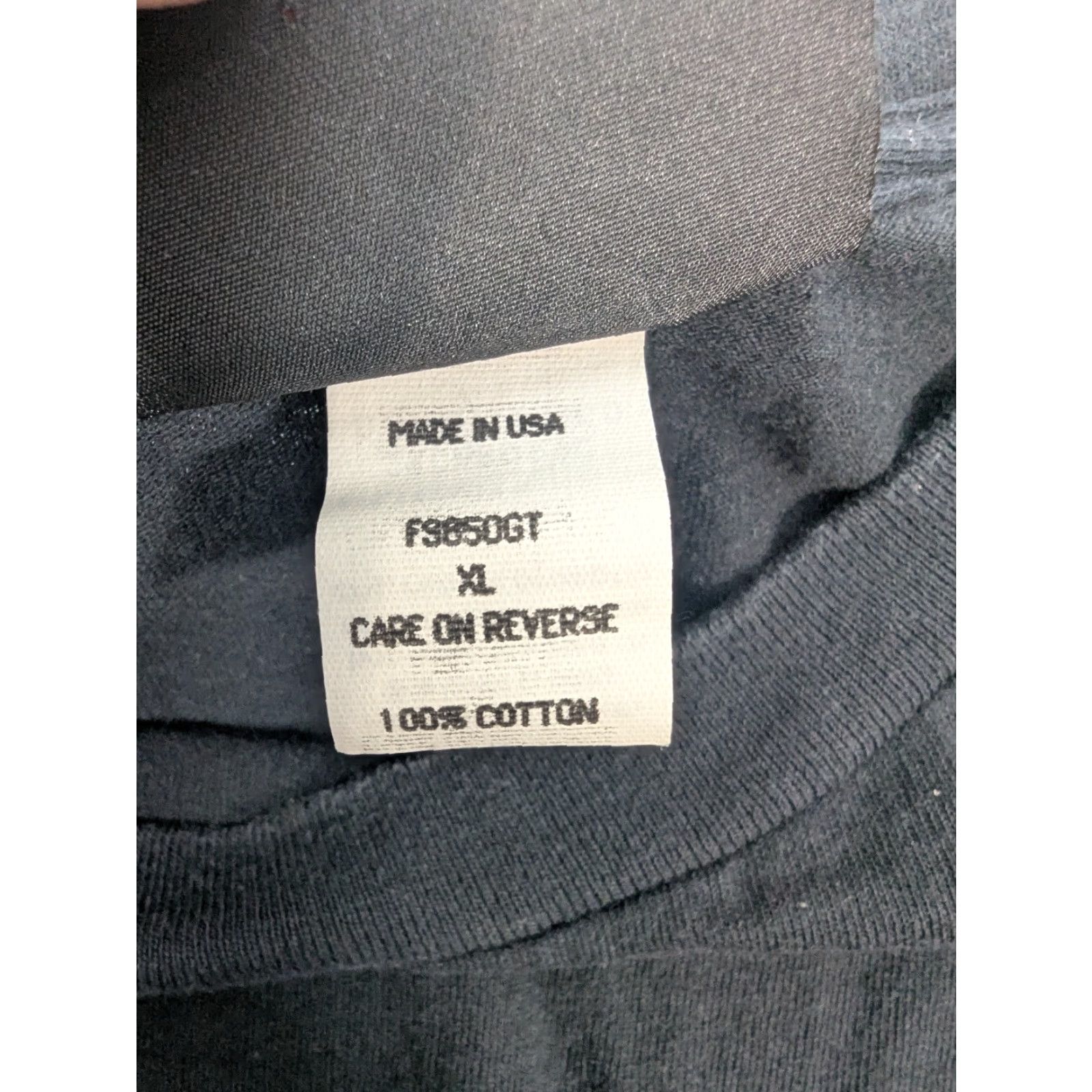 Vintage VINTAGE Frontier Series Ghost Trails Horse Rider Shirt XL Black Unisex Adults Crew Neck Short Sleeve USA Made 80s 90s Mens Womens Boys Girls Size US L / EU 52-54 / 3 - 7 Thumbnail