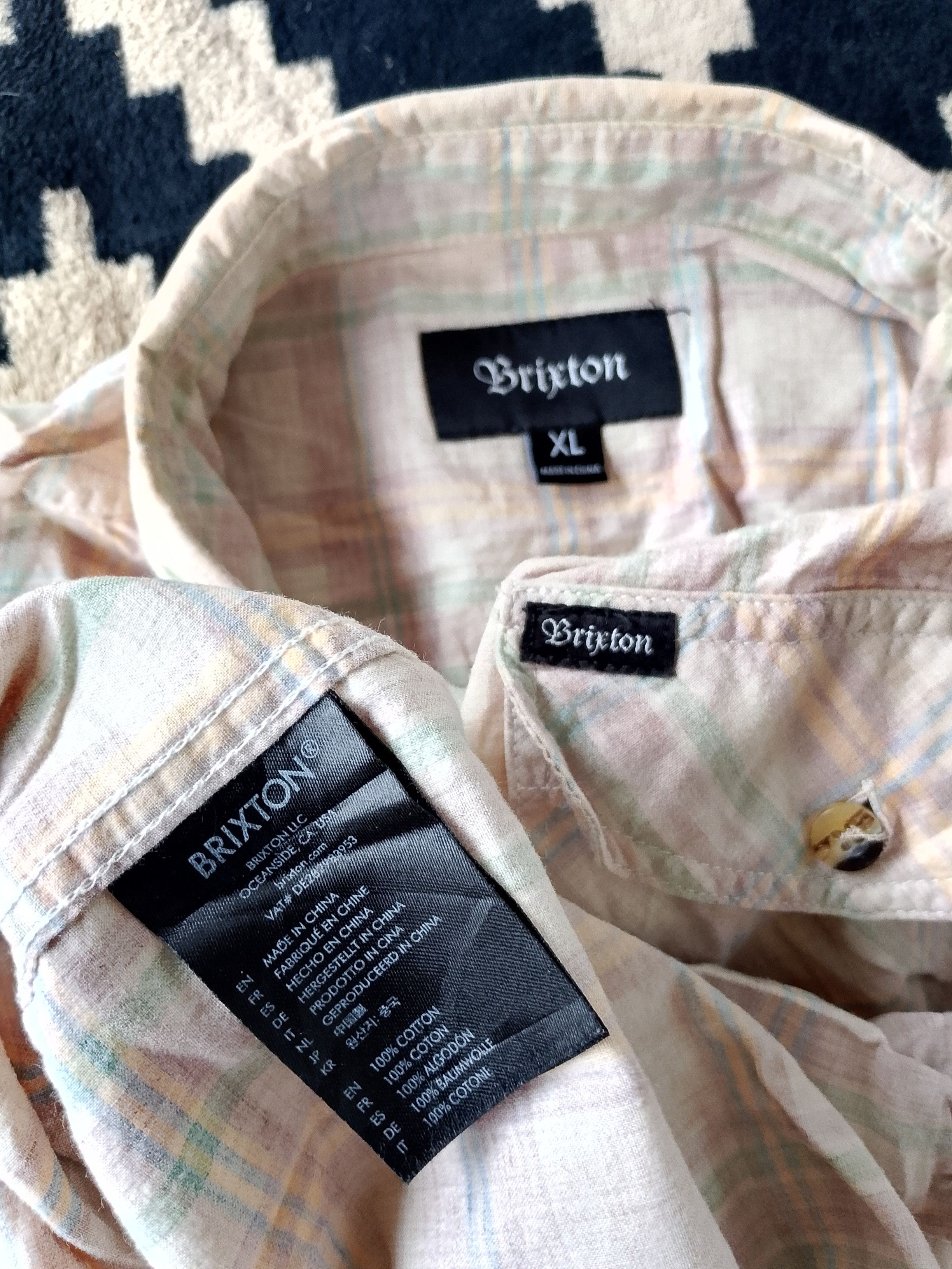 Brixton Classic Brixton Plaid Flannel Buttery Soft Heritage Piece Size US XL / EU 56 / 4 - 8 Thumbnail