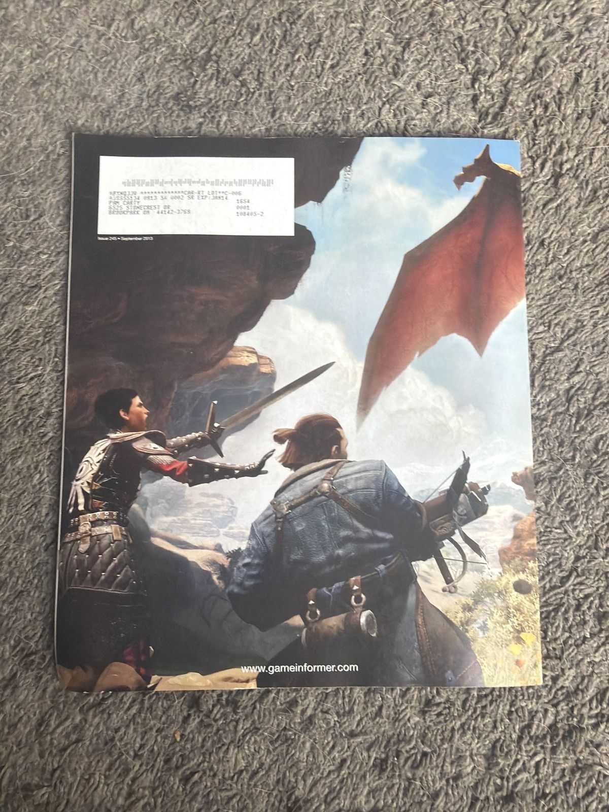 Hypebeast 2013 Game Informer Volume XXIII Number 9 Issue 245 Size ONE SIZE - 2 Thumbnail