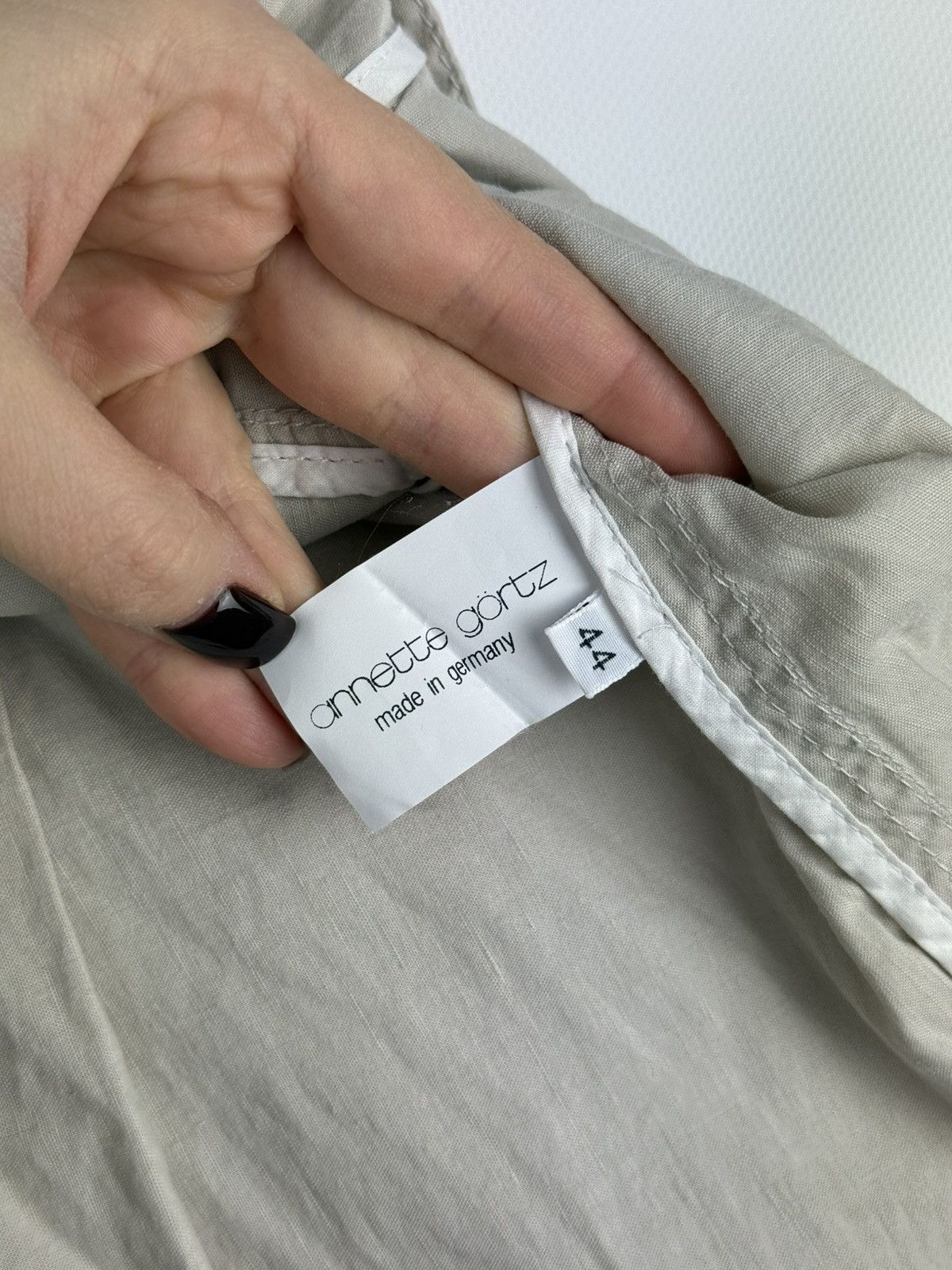 Annette Gortz Annette Gortz Lagenlook Linen Cotton Blazer Jacket Size L / US 10 / IT 46 - 11 Thumbnail