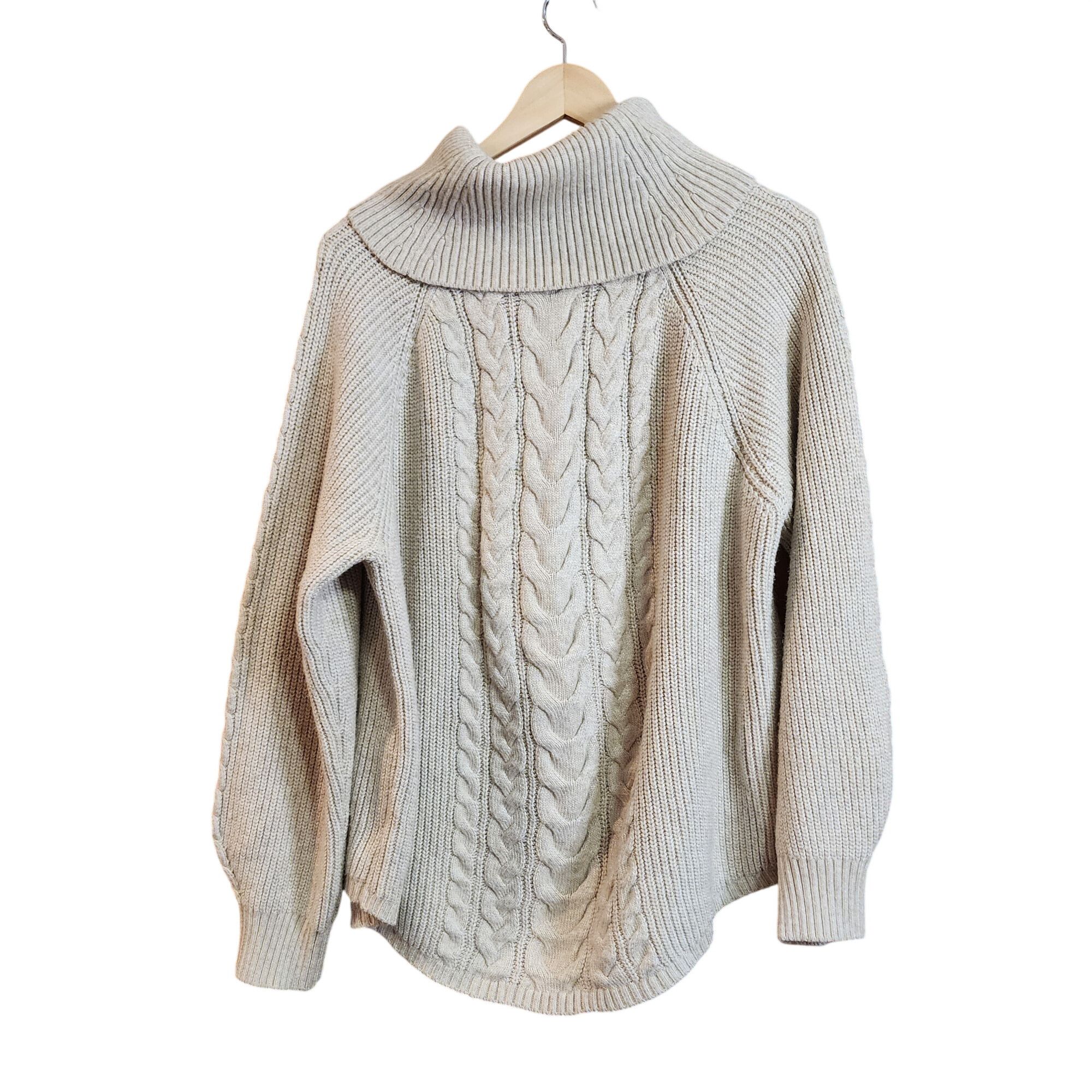 Other Lane Bryant Cowlneck Cable Sweater Womens Size 22/24 Size 3XL / US 20-22 - 2 Thumbnail