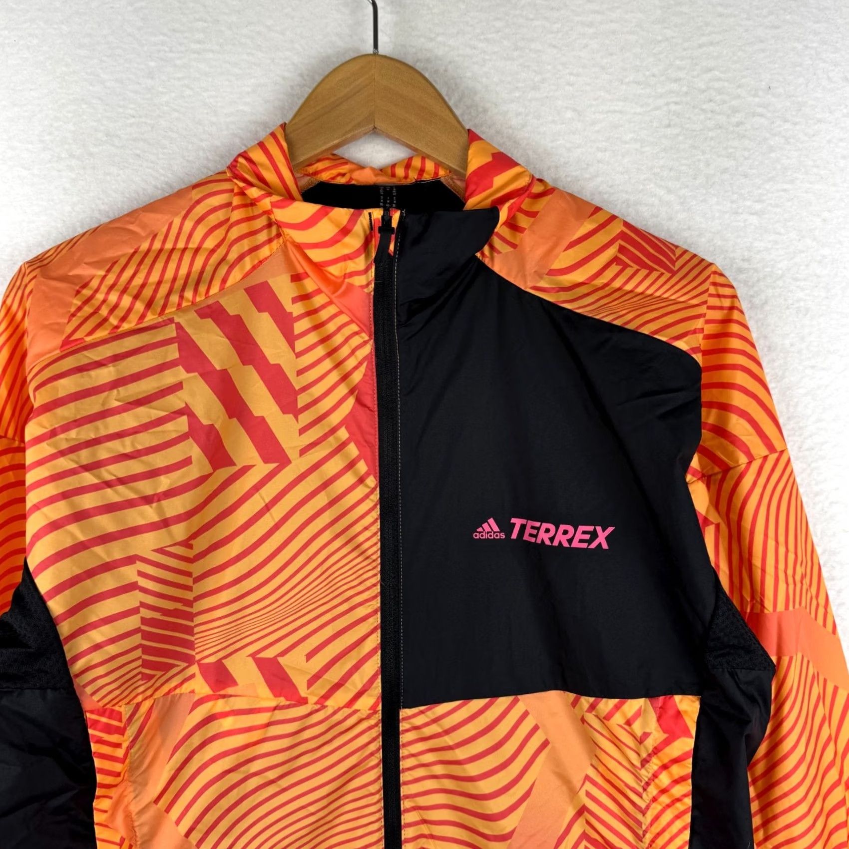 Adidas Adidas Terrex Women's Medium Wind.Rdy Lightweight Running Active Jacket Shirt? Size M / US 6-8 / IT 42-44 - 4 Thumbnail