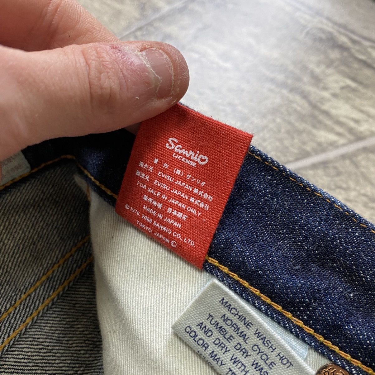 Evisu Evisu jeans x Hello Kitty Denim Jeans Size 25" / US 0 / IT 36 - 10 Thumbnail