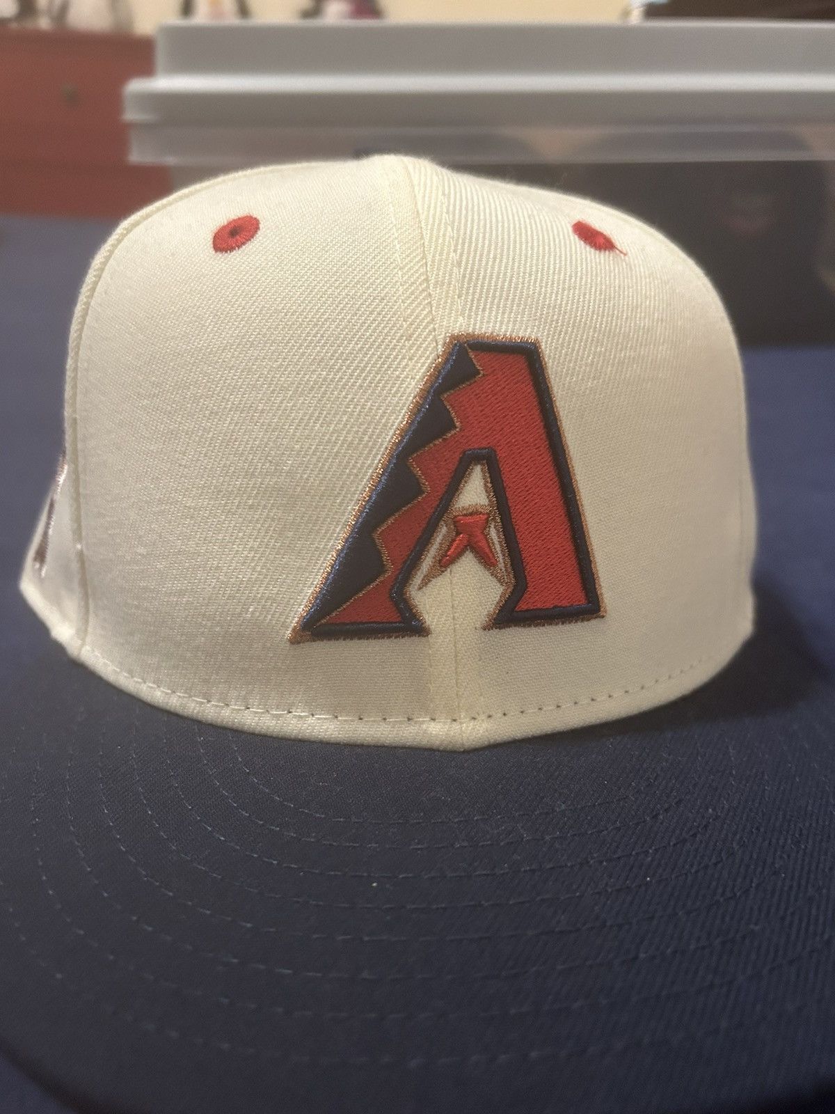 New Era White/red/blue Arizona Diamondbacks New Era Fitted Hat Size ONE SIZE - 1 Thumbnail