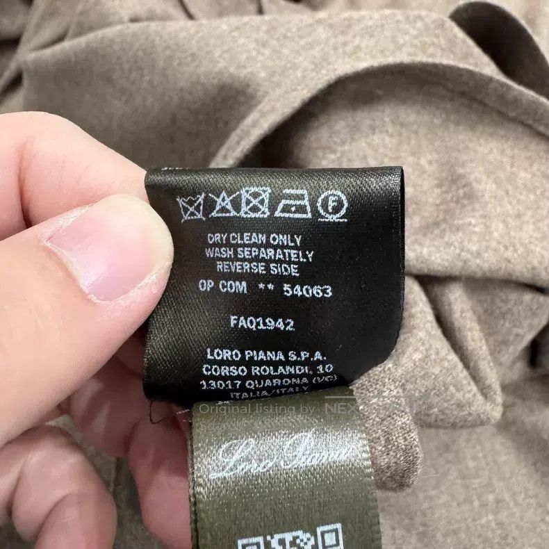 Loro Piana Loro Piana Cashmere Pocket Shirt Size US L / EU 52-54 / 3 - 5 Thumbnail