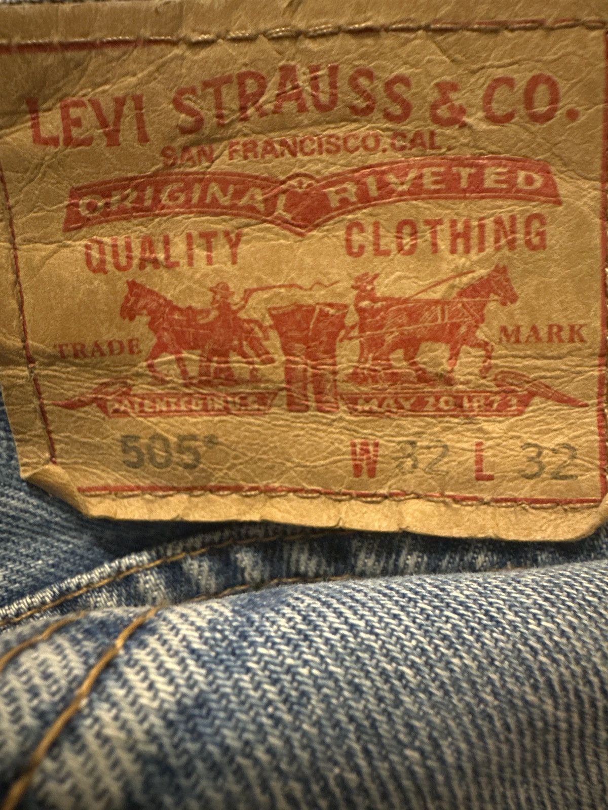 Levi's Vintage Levi’s 505 32x32 Size US 32 / EU 48 - 4 Thumbnail