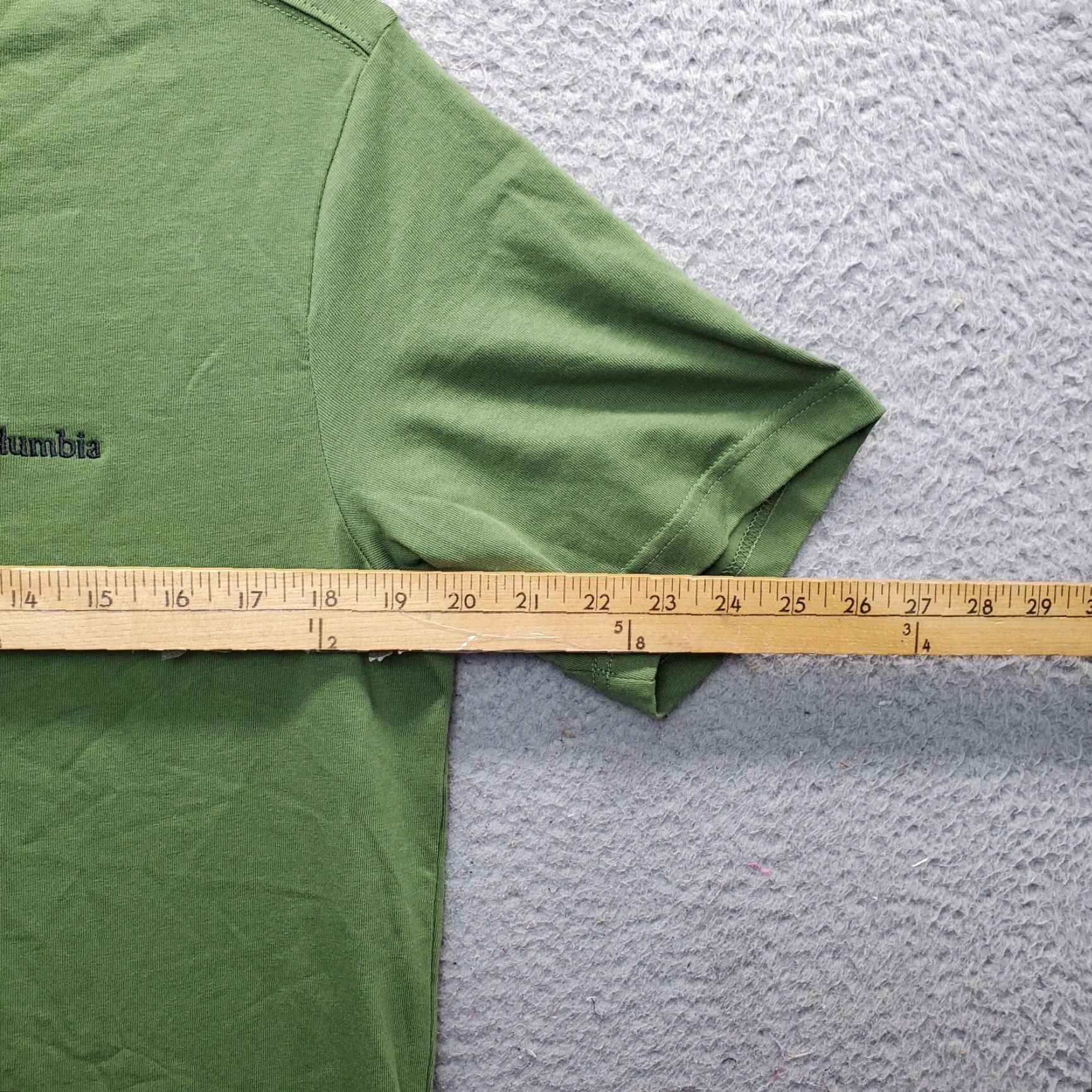 Vintage Columbia Henley Shirt Men S Green Landroamer Short Sleeve Popover Size US S / EU 44-46 / 1 - 4 Thumbnail