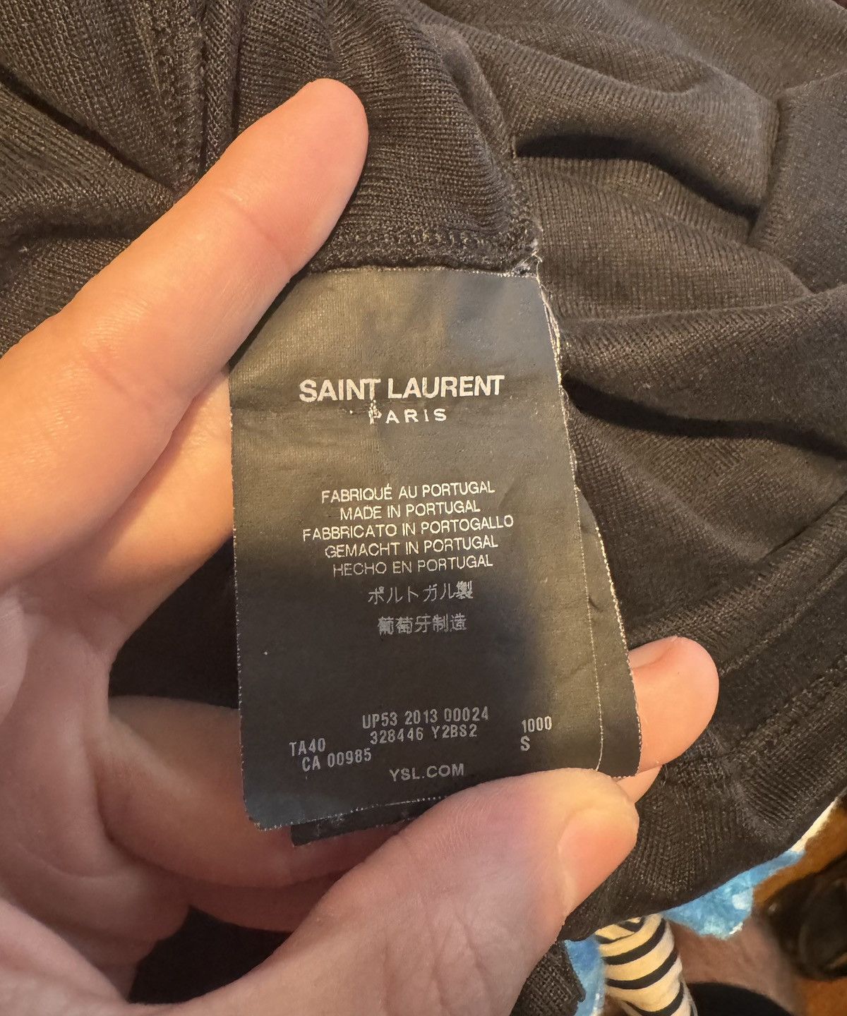 Saint Laurent Paris Saint Laurent Paris unisex shirt with shoulder slits Size S / US 4 / IT 40 - 6 Thumbnail