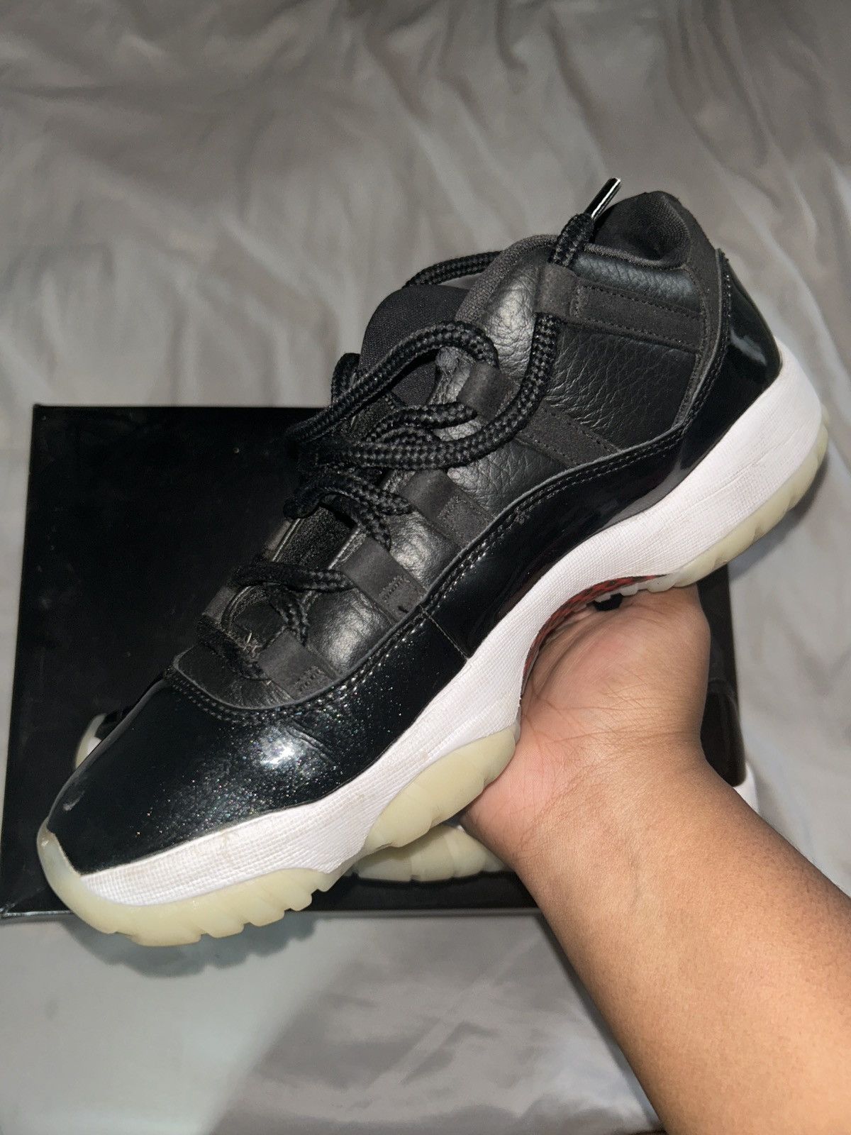 Jordan Brand Jordan 11 retro lows “72-10” Size US 8 / EU 41 - 4 Thumbnail