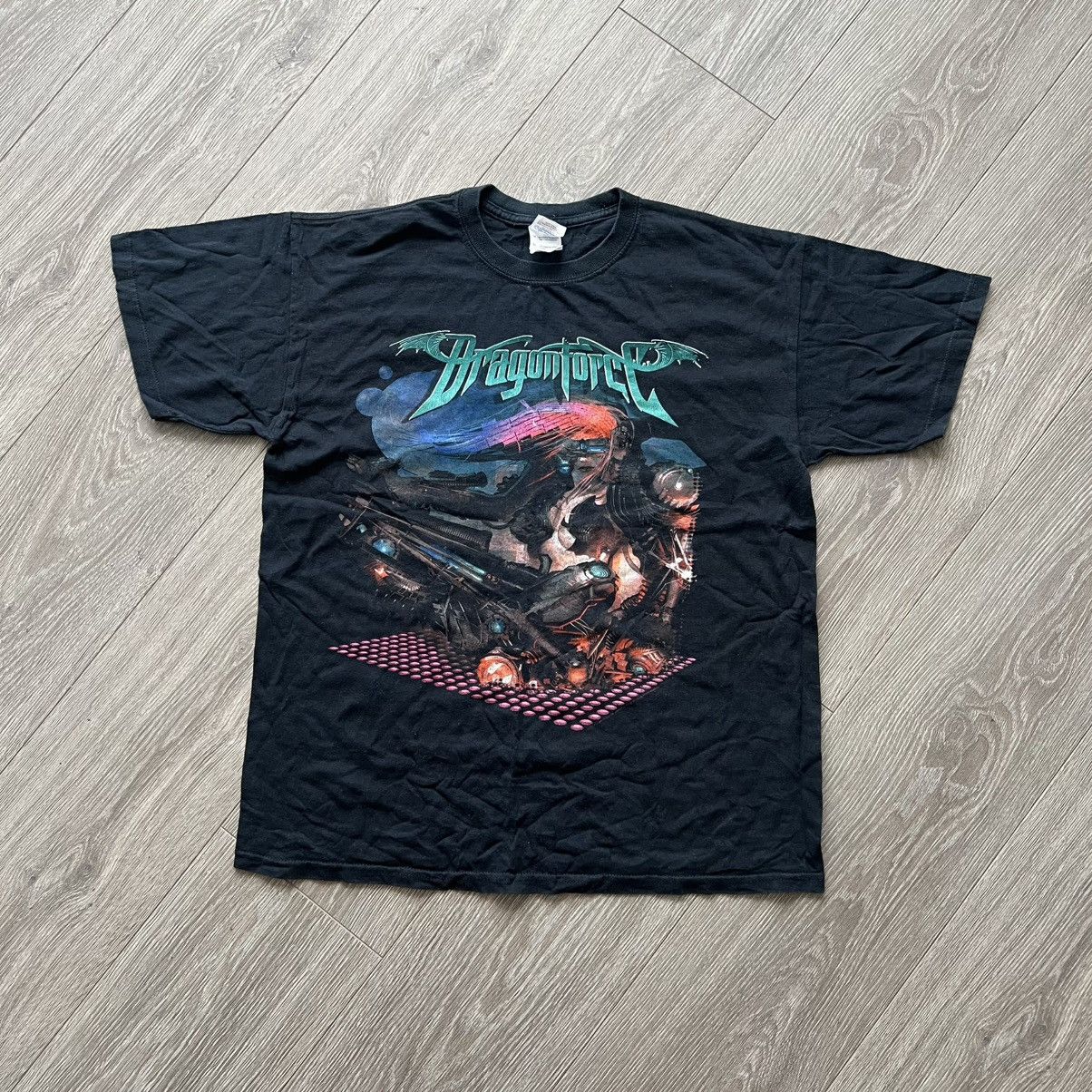 Band Tees Vintage Dragonforce Tee 2000s rock band Size US M / EU 48-50 / 2 - 1 Thumbnail