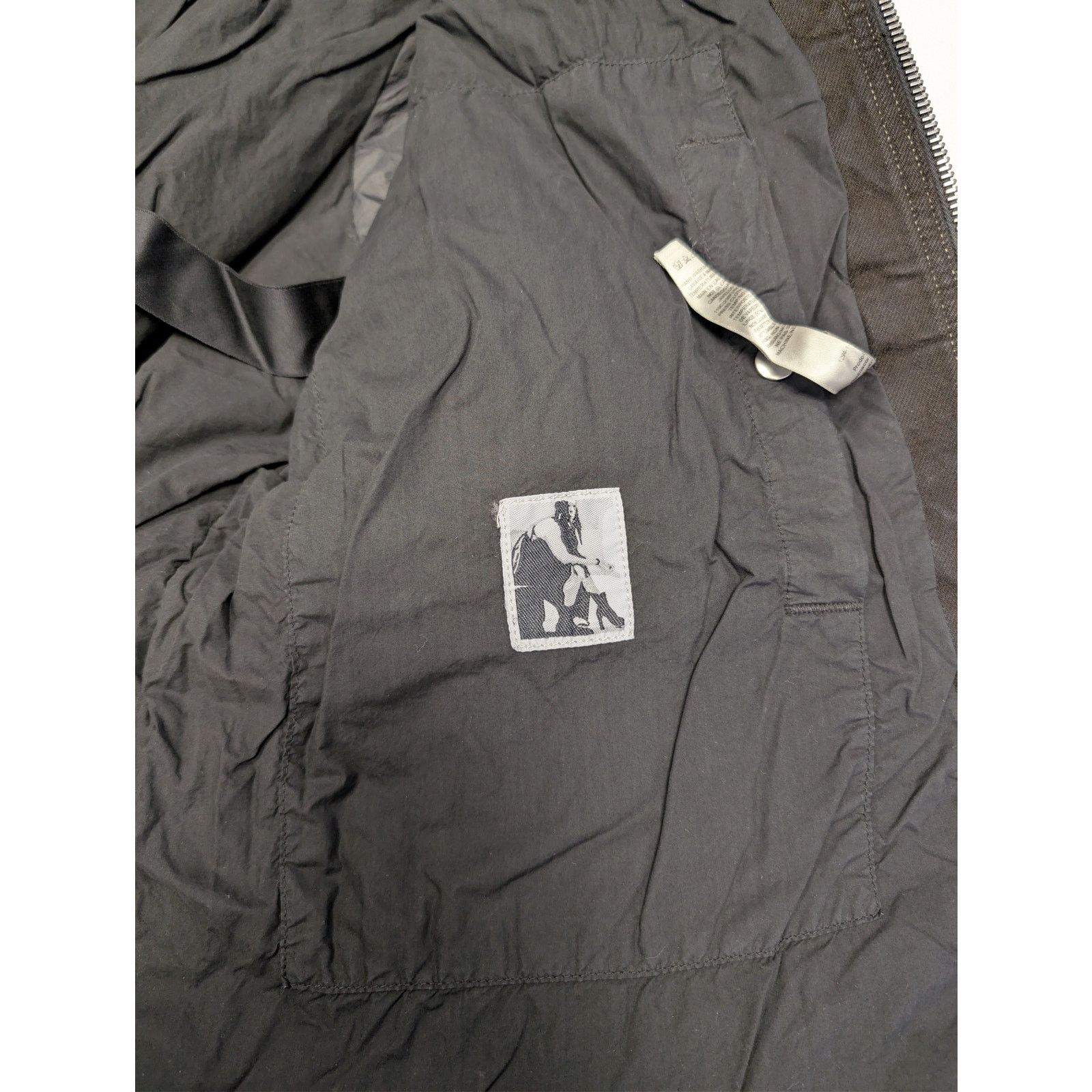 Rick Owens Drkshdw o1rshd1 Zip Front Jacket in Black/Terra Size US L / EU 52-54 / 3 - 16 Thumbnail