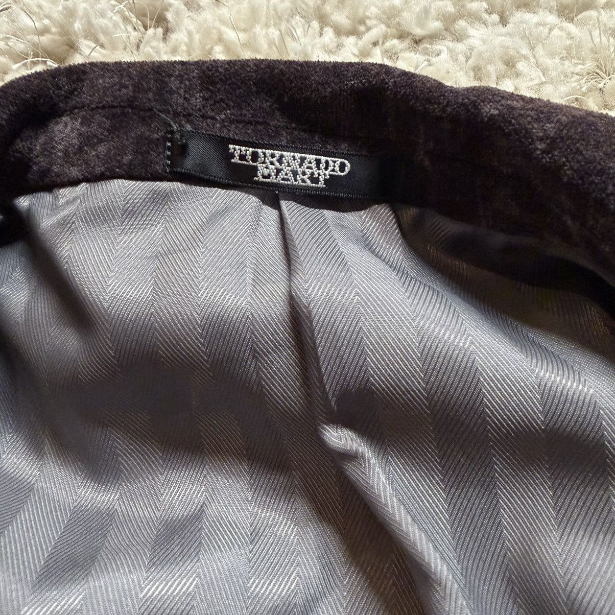 Tornado Mart Tornado Mart Velvet Blazer Coat Size US L / EU 52-54 / 3 - 5 Thumbnail