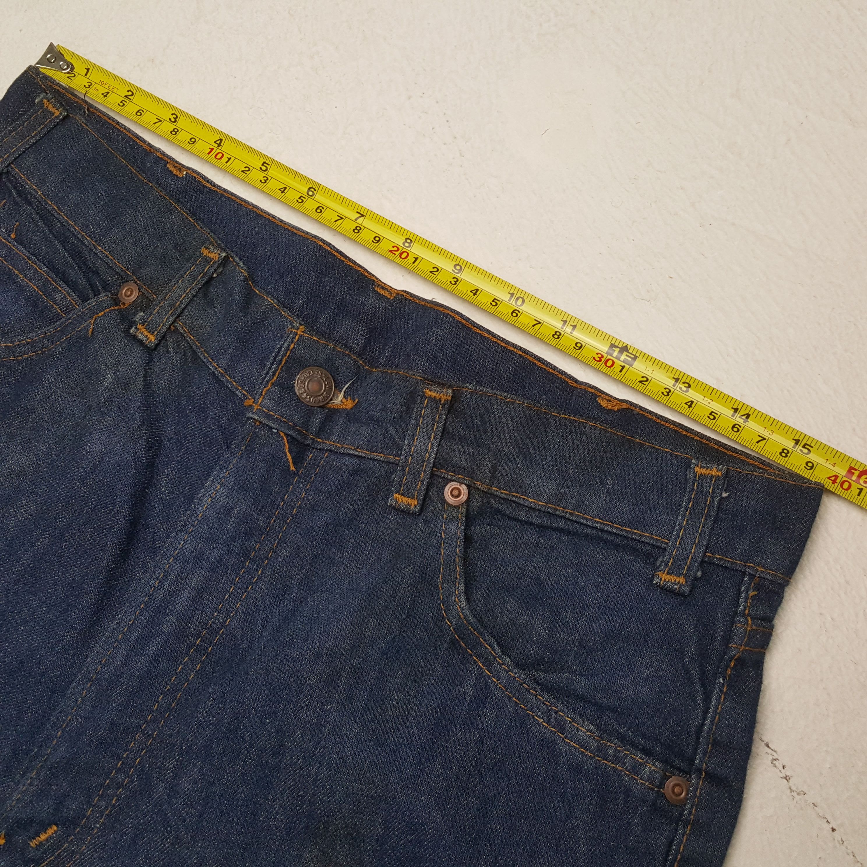 Levi's Levis Streetwear Style Jeans RR14 Size US 31 - 8 Thumbnail