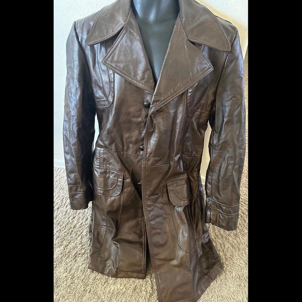 Designer Juilliard Leather Vintage 1970 Lg Dcb8 Size US M / EU 48-50 / 2 - 1 Thumbnail