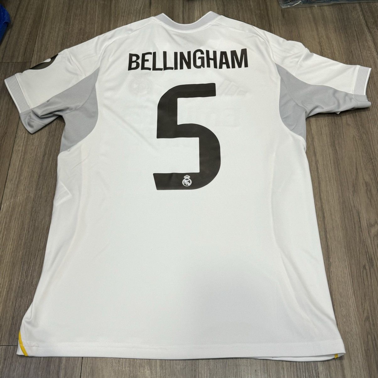 Adidas Real Madrid 25/26 C/L home shirt #5 Bellingham (bnwt) Size US M / EU 48-50 / 2 - 2 Thumbnail