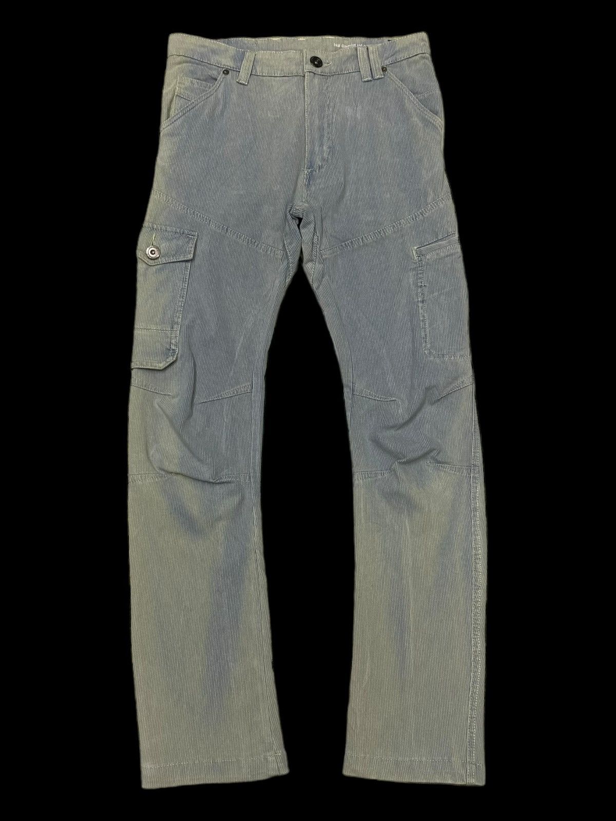 image of Archival Clothing x Faded Glory Faded Fieldcore Stretch Aerolight Cargo Pants in Blue (Size 32)