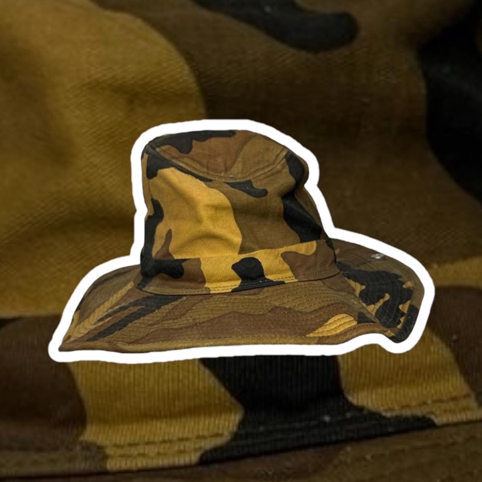 Designer Stylish Camo Bucket Hat Size ONE SIZE - 1 Thumbnail
