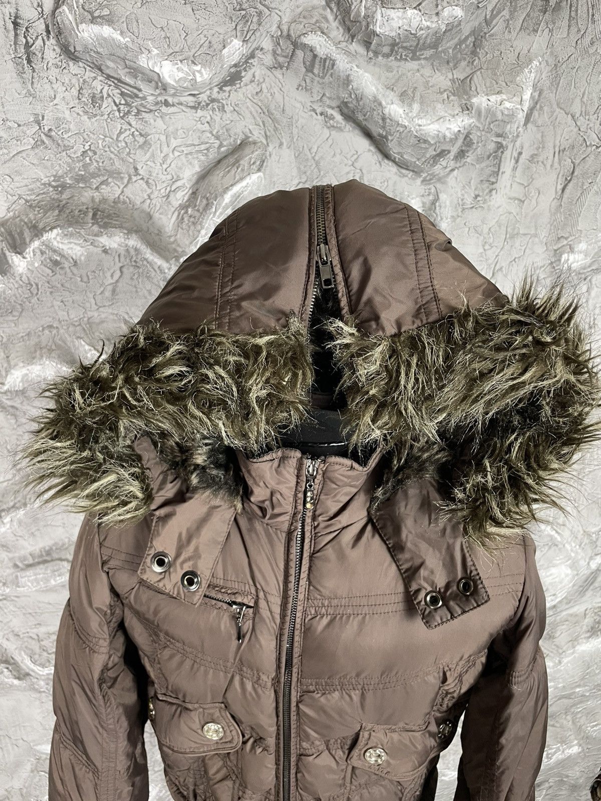 If Six Was Nine × Japanese Brand × Le Grande Bleu (L.G.B.) Y2K Fur Zip Hood Bomber Jacket Hysteric Glamour Japan Style Size US S / EU 44-46 / 1 - 7 Thumbnail