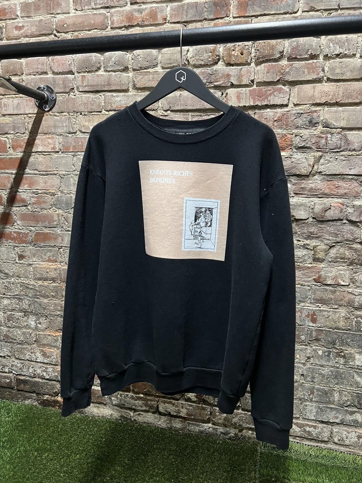 Enfants Riches Deprimes Enfants Riches Deprimes S/S '14 Distressed Flame Crewneck Size US L / EU 52-54 / 3 - 1 Thumbnail