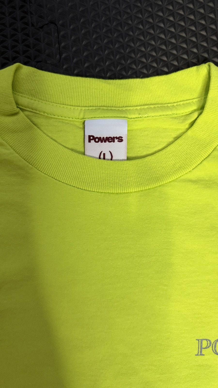 Powers Supply Powers Supply Statue Graphic Long Sleeve Tee Neon Yellow (L) Size US L / EU 52-54 / 3 - 5 Thumbnail