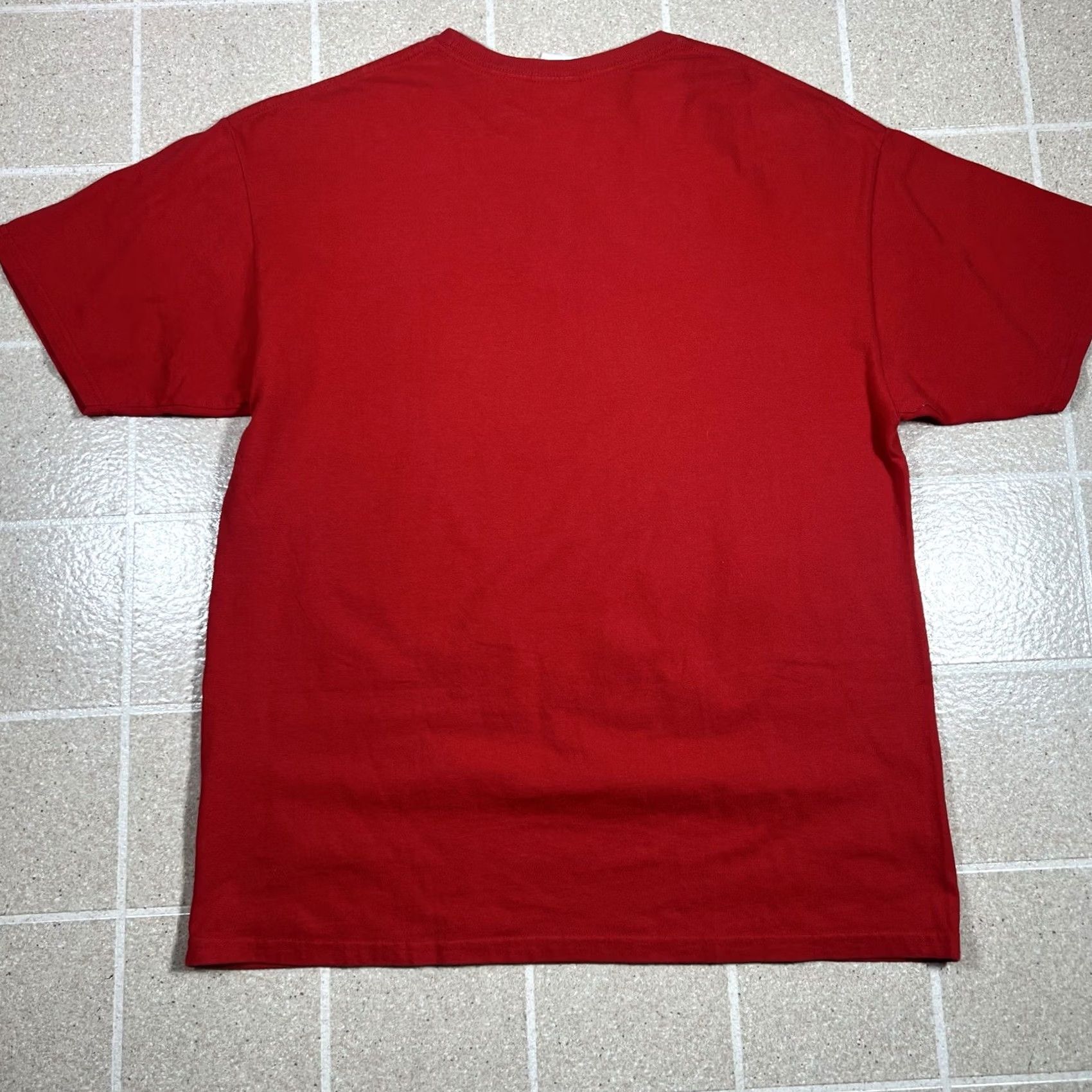 Vintage VINTAGE M&M World Red M&M All Over Print Short Sleeve T Shirt XL Men Size Red Candy 90s Theme Mens Size US XL / EU 56 / 4 - 4 Thumbnail