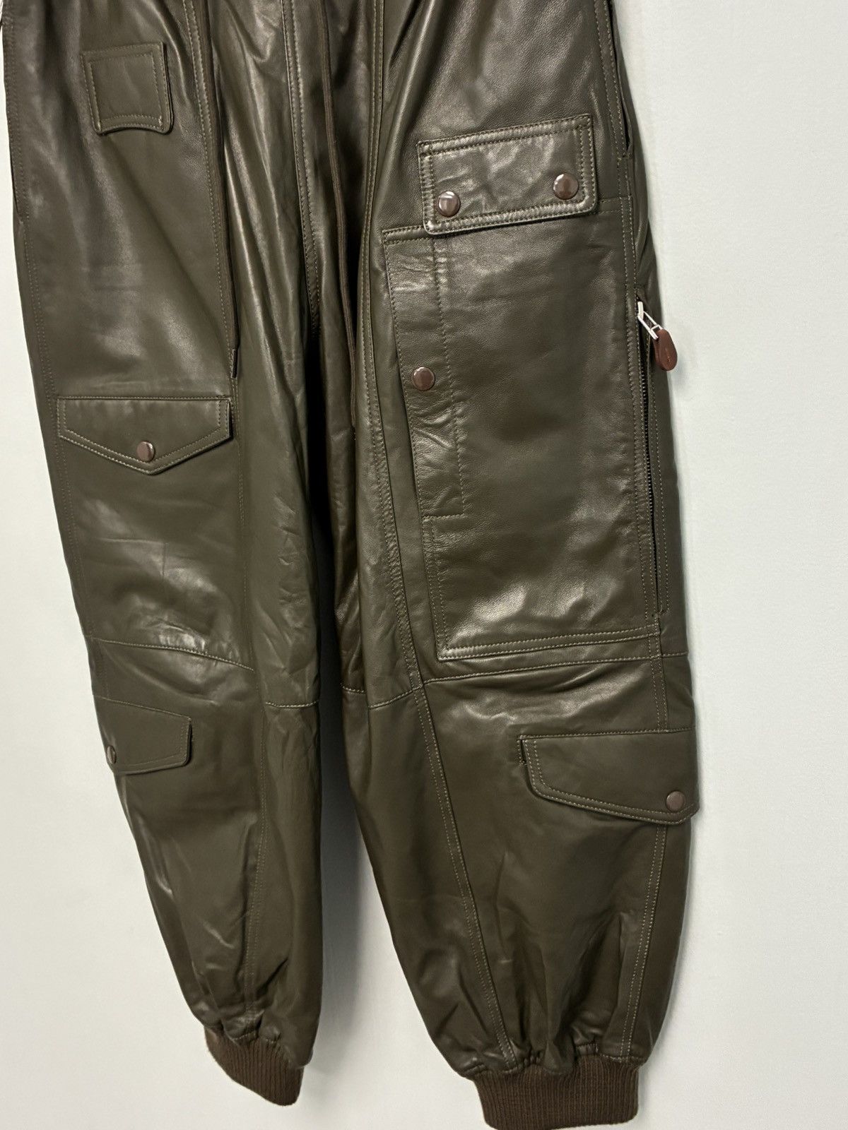 R13 Multipocket Leather Balloon Pants Medium Size 30" / US 8 / IT 44 - 6 Thumbnail