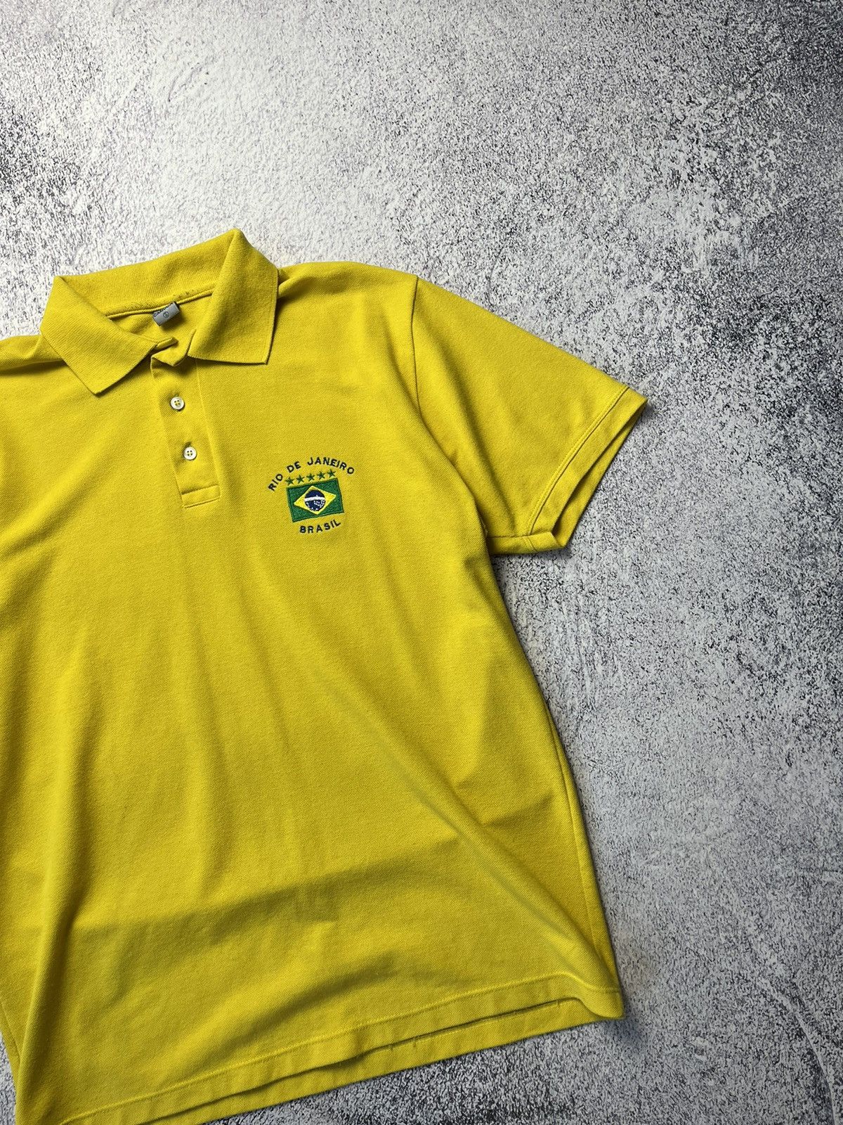 Vintage Vintage Brazil Polo Retro shirt Rare Jersey Size US M / EU 48-50 / 2 - 4 Thumbnail