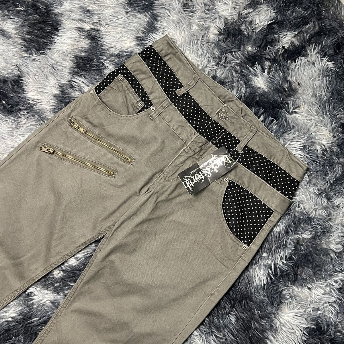Japanese Brand Back&Forth Japanese Brand Double Waist Cargo Pants Size US 31 - 3 Thumbnail