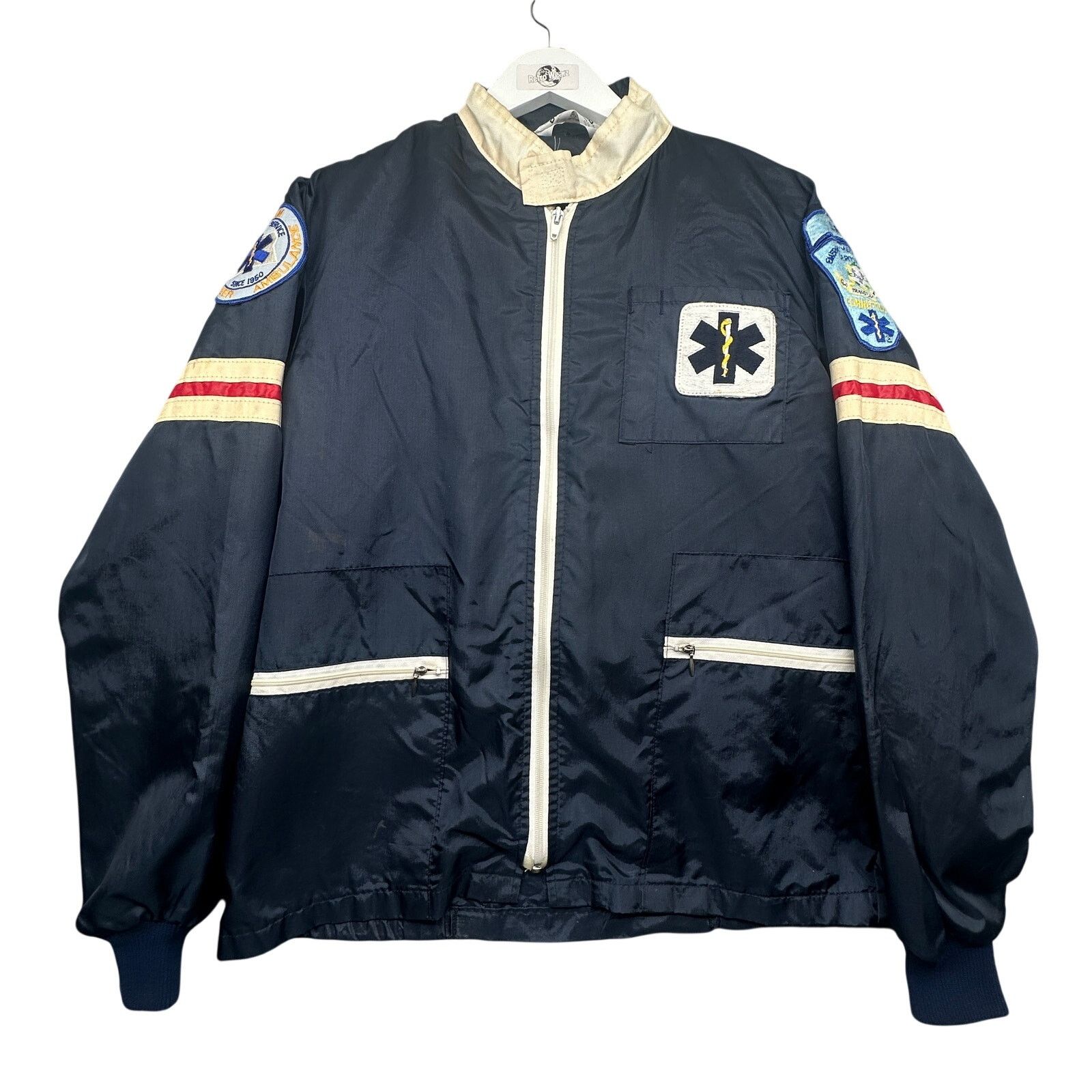 Other VTG 70 DynaMed EMT Jacket Small Navy Patches Lined Removable Size US S / EU 44-46 / 1 - 1 Thumbnail