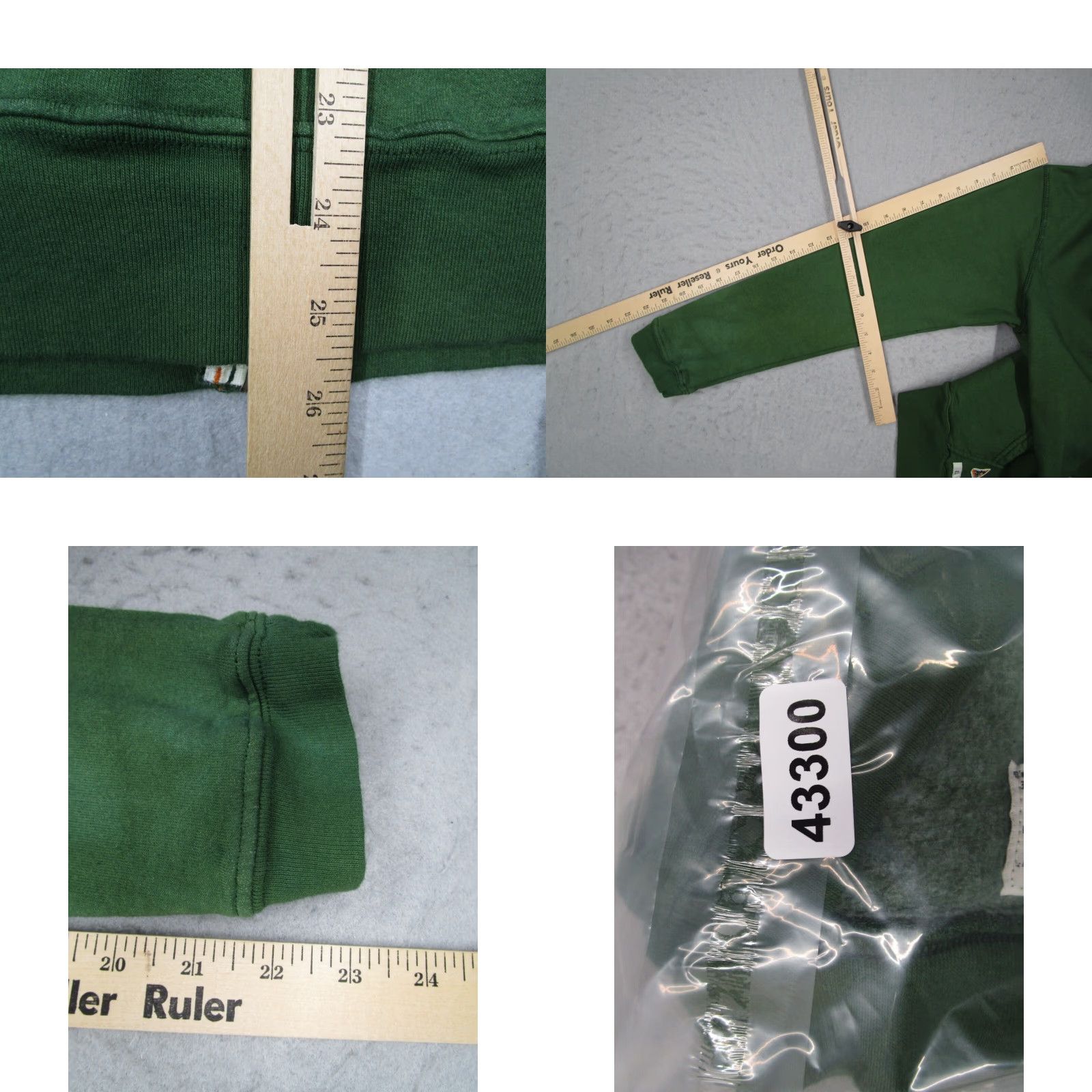 Vintage VINTAGE Felco Jacket Mens Small Green Full Zip Fleece Bomber Made in USA Size US S / EU 44-46 / 1 - 8 Thumbnail