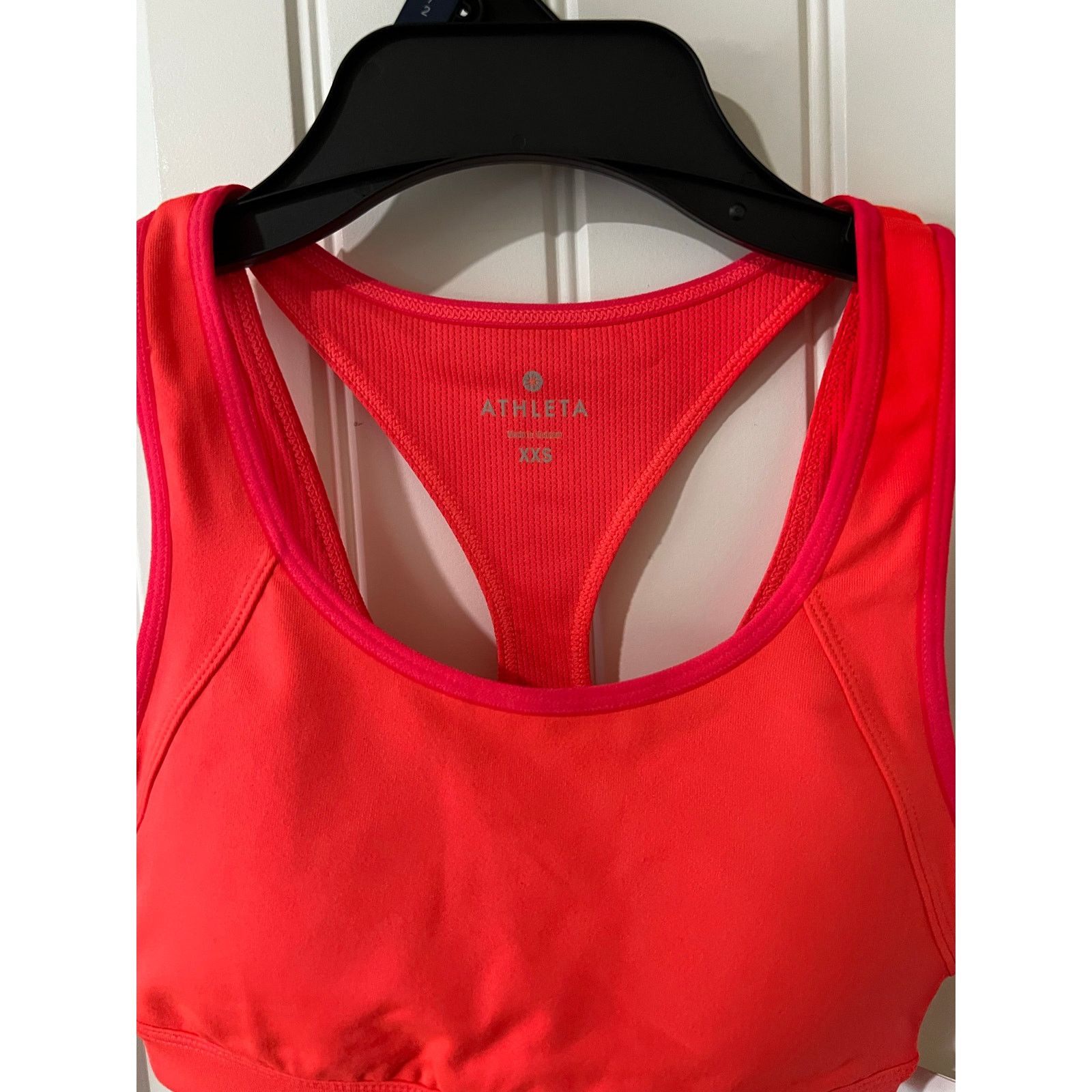 Athleta Triple Dare Sports Bra Neon Women's Activewear Athletic Size XXS / US 00 / IT 34 - 6 Thumbnail