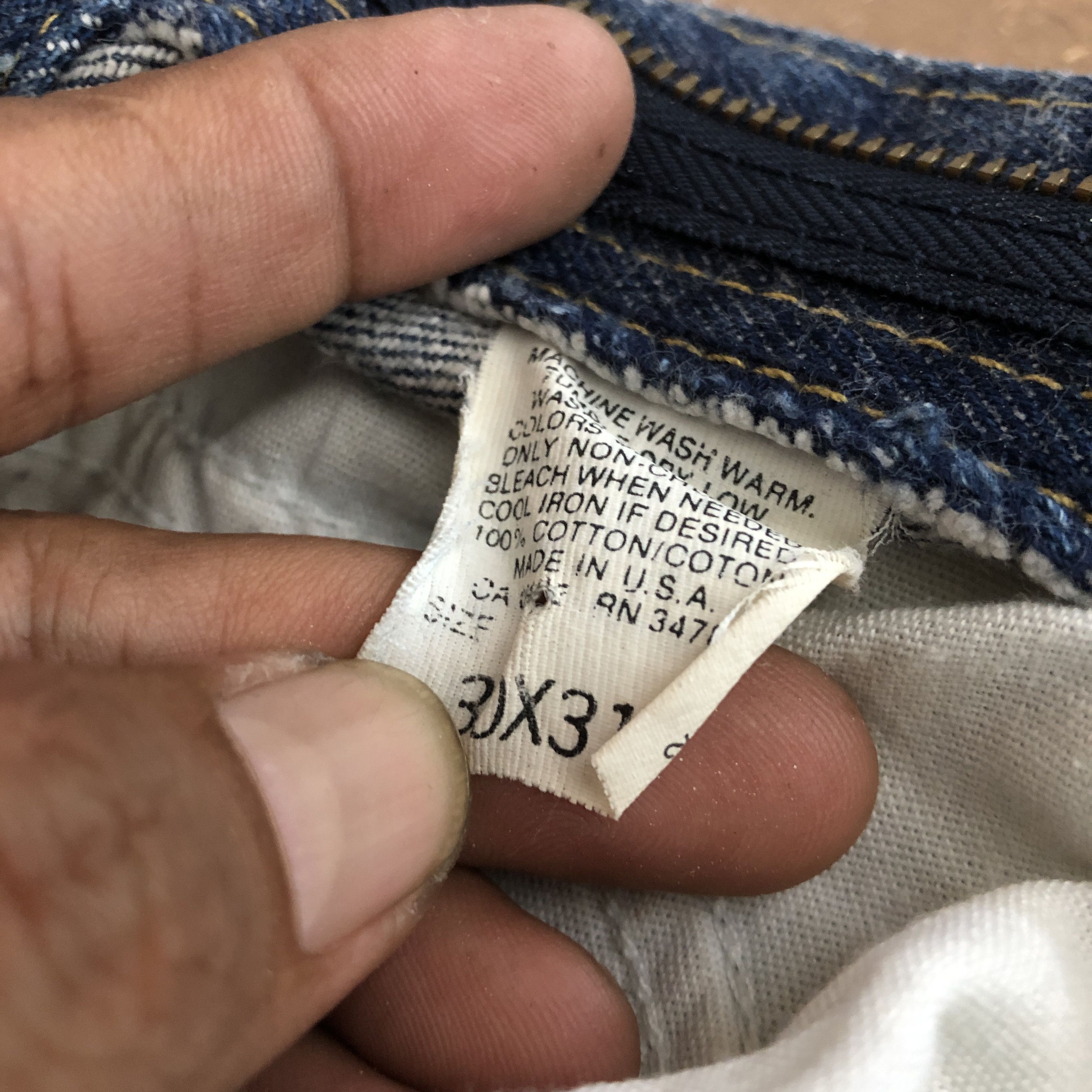 Lee Vintage Lee Stonewash Jeans Lee Made in USA Denim Size US 30 / EU 46 - 10 Thumbnail