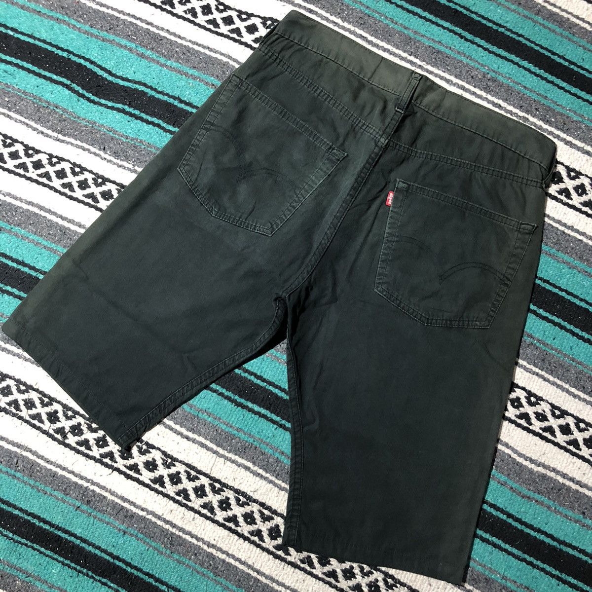 Junya Watanabe 🥬 Junya Watanabe Levis Sun Faded Short Pants Size US 30 / EU 46 - 5 Thumbnail