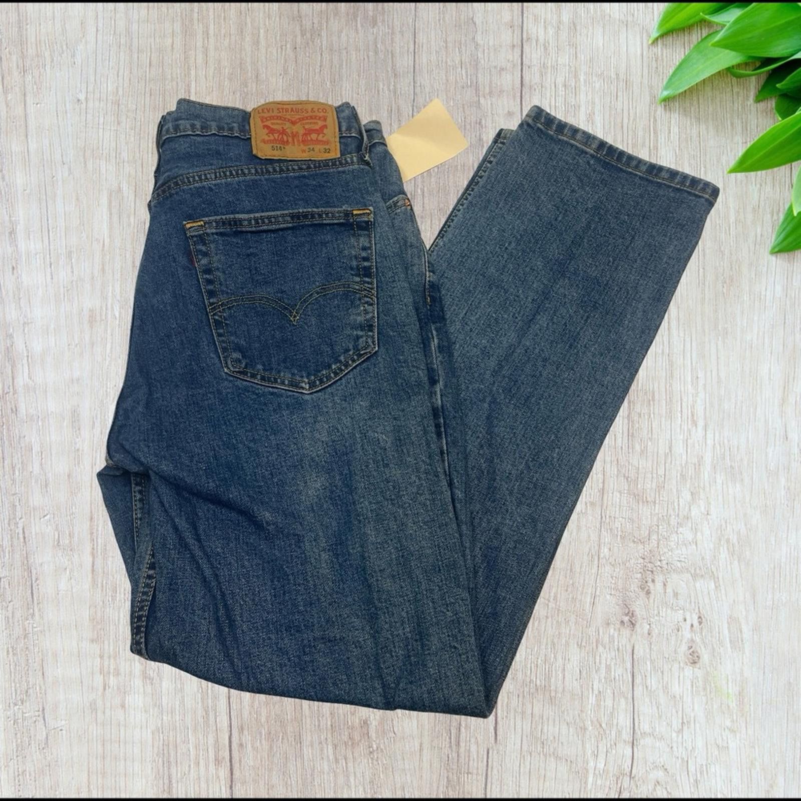 Levi's Levi's 34x32 Men's Blue Jeans Size US 34 / EU 50 - 2 Thumbnail