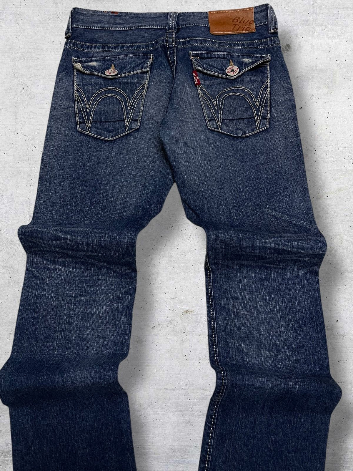 Edwin VINTAGE EDWIN BLUE TRIP JAPAN DESIGNER FAMOUS STYLISH DENIM Size US 32 / EU 48 - 12 Thumbnail