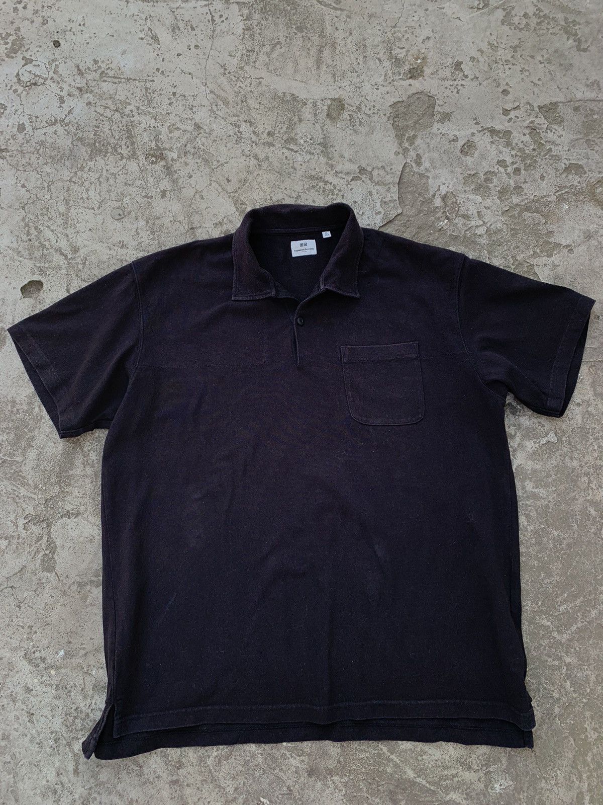 Engineered Garments × Uniqlo Engineered Garments X Uniqlo Black Polo Shirt Size US XL / EU 56 / 4 - 1 Thumbnail
