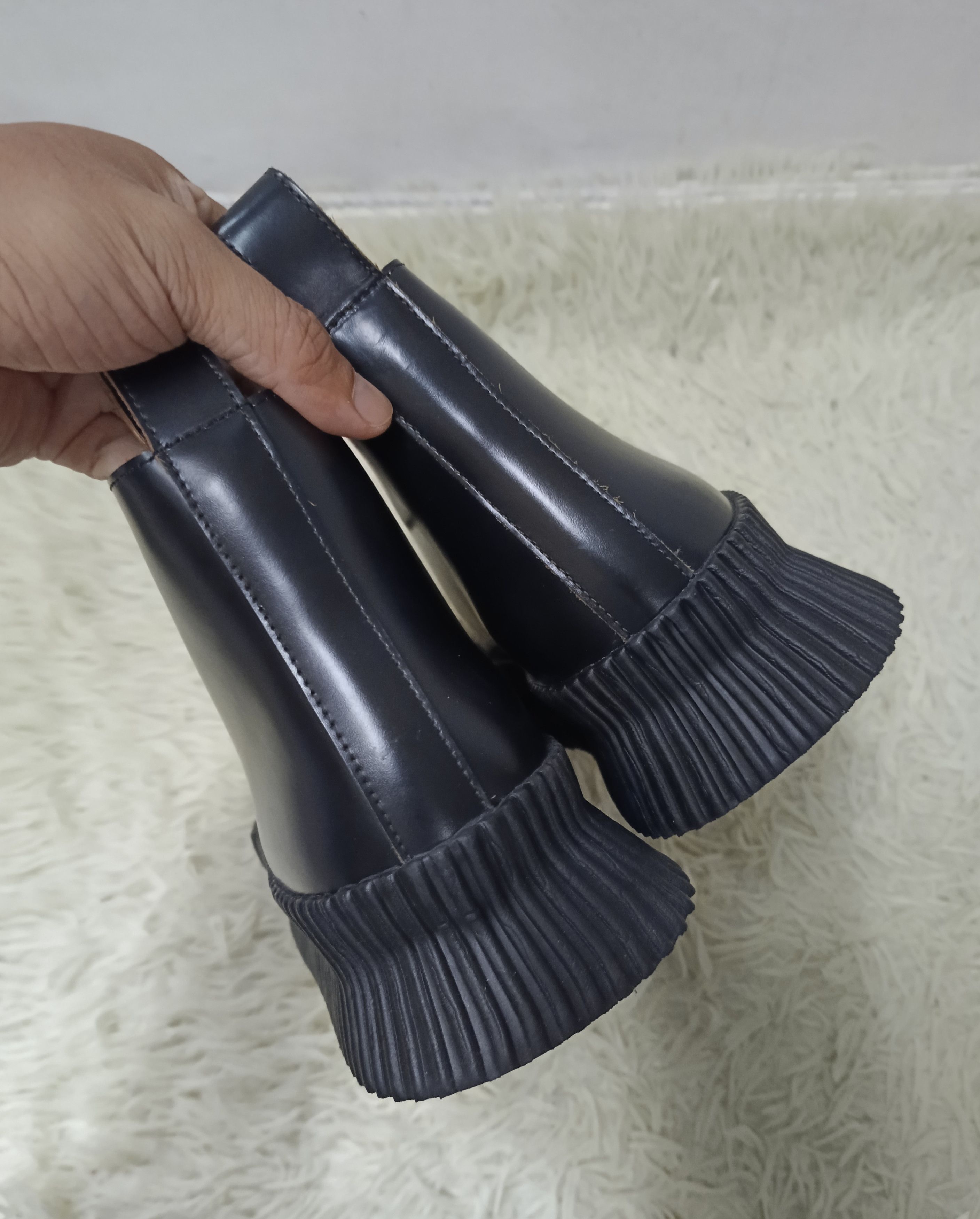 JILL SANDER ROANA HIGH-TOP(SIZE 43)