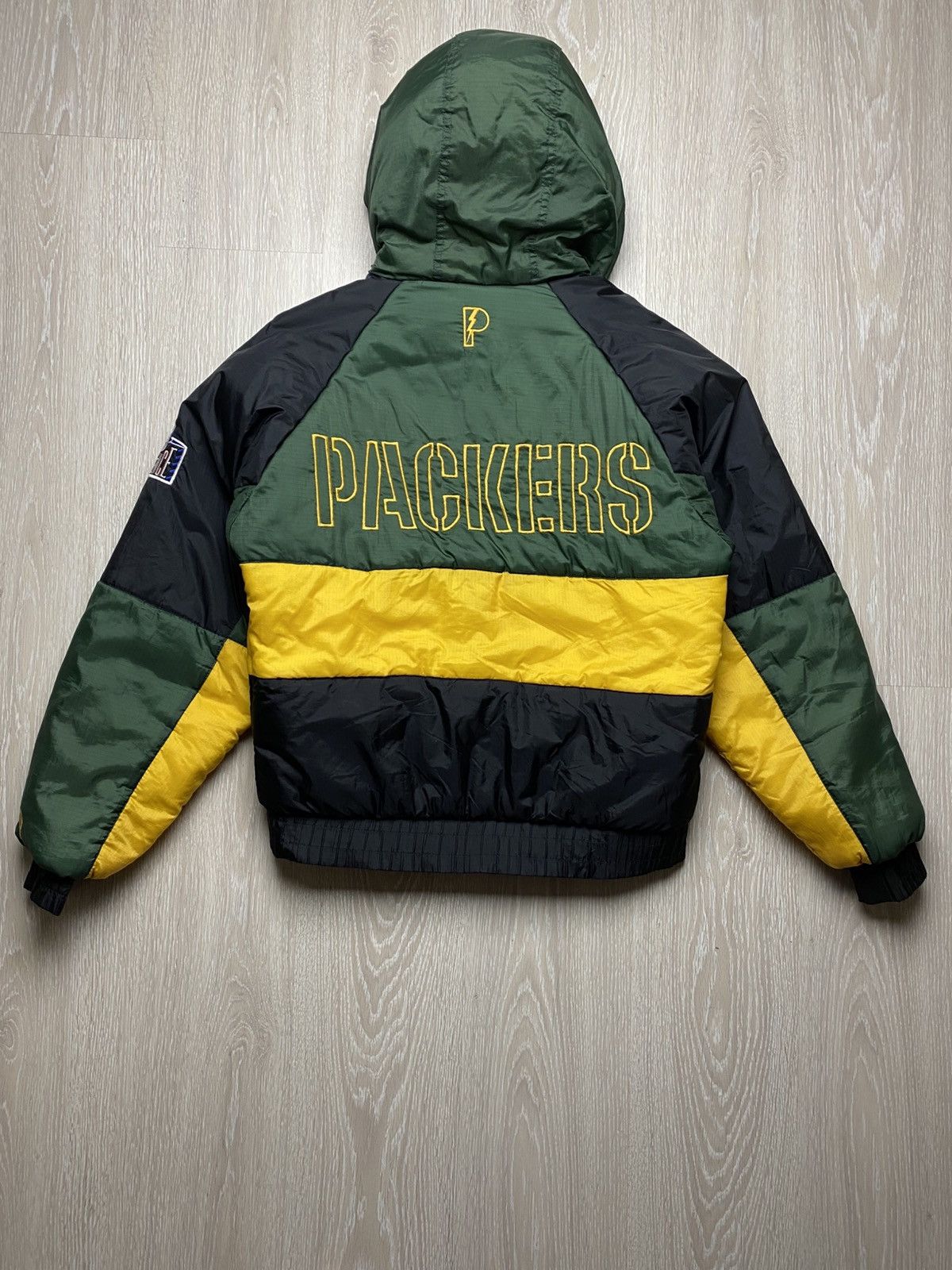 NFL Vintage 90s Pro Player Green Bay Packers Puffer Jacket NFL Size US L / EU 52-54 / 3 - 8 Thumbnail