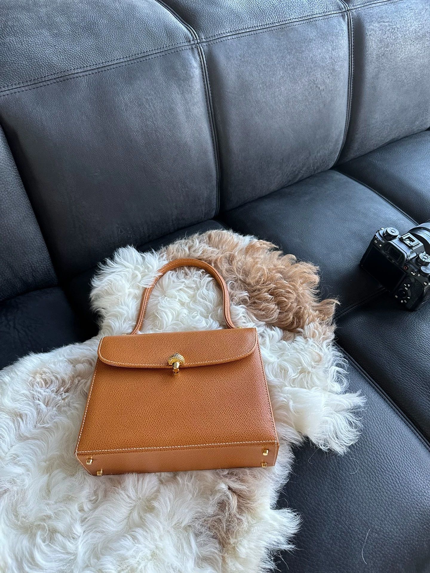 Other Morabito Women's Brown Cowhide Leather Handbag (New) Size ONE SIZE - 3 Thumbnail