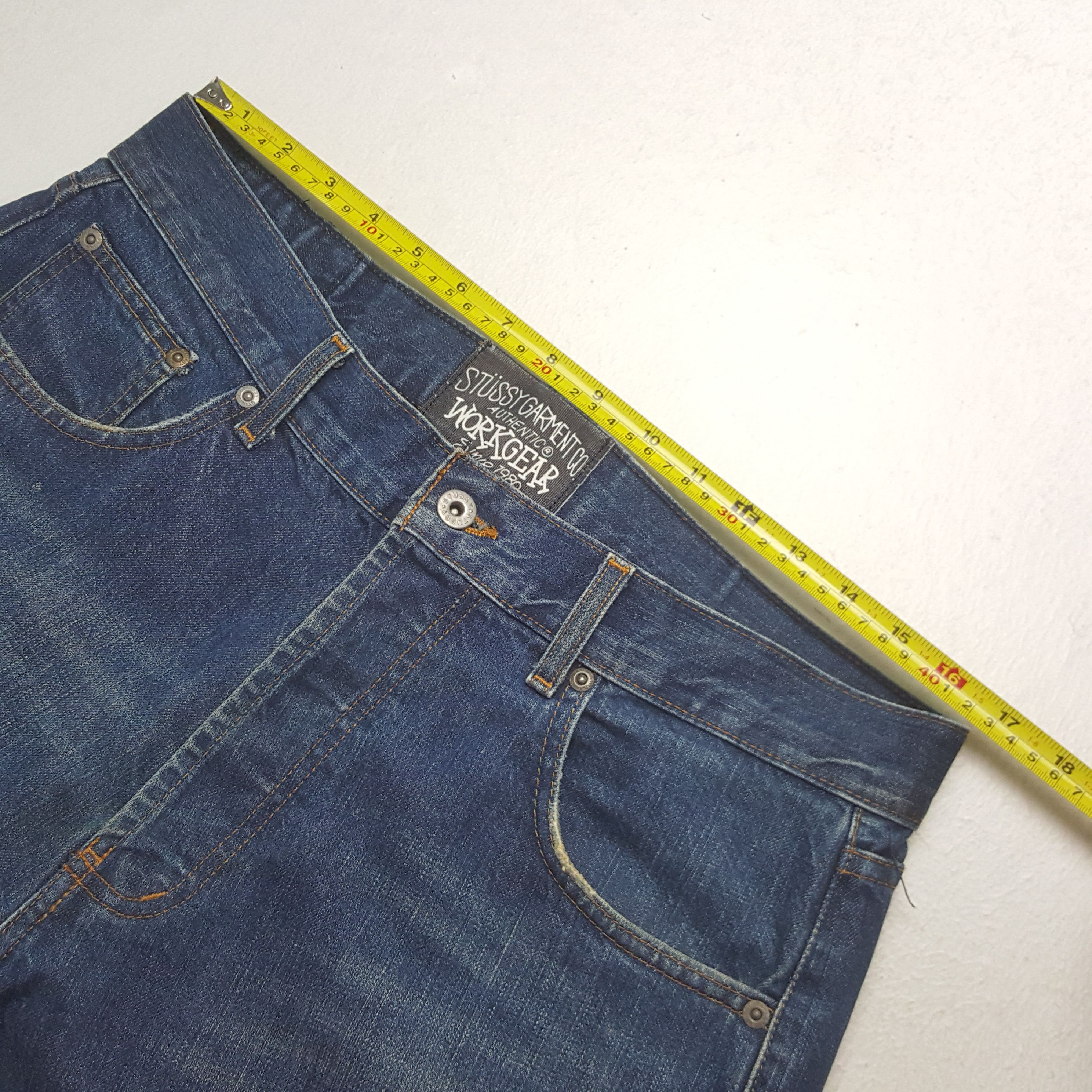 Stussy Vintage Stussy American Streetwear Denim Jeans C297N3 Size US 33 - 10 Thumbnail