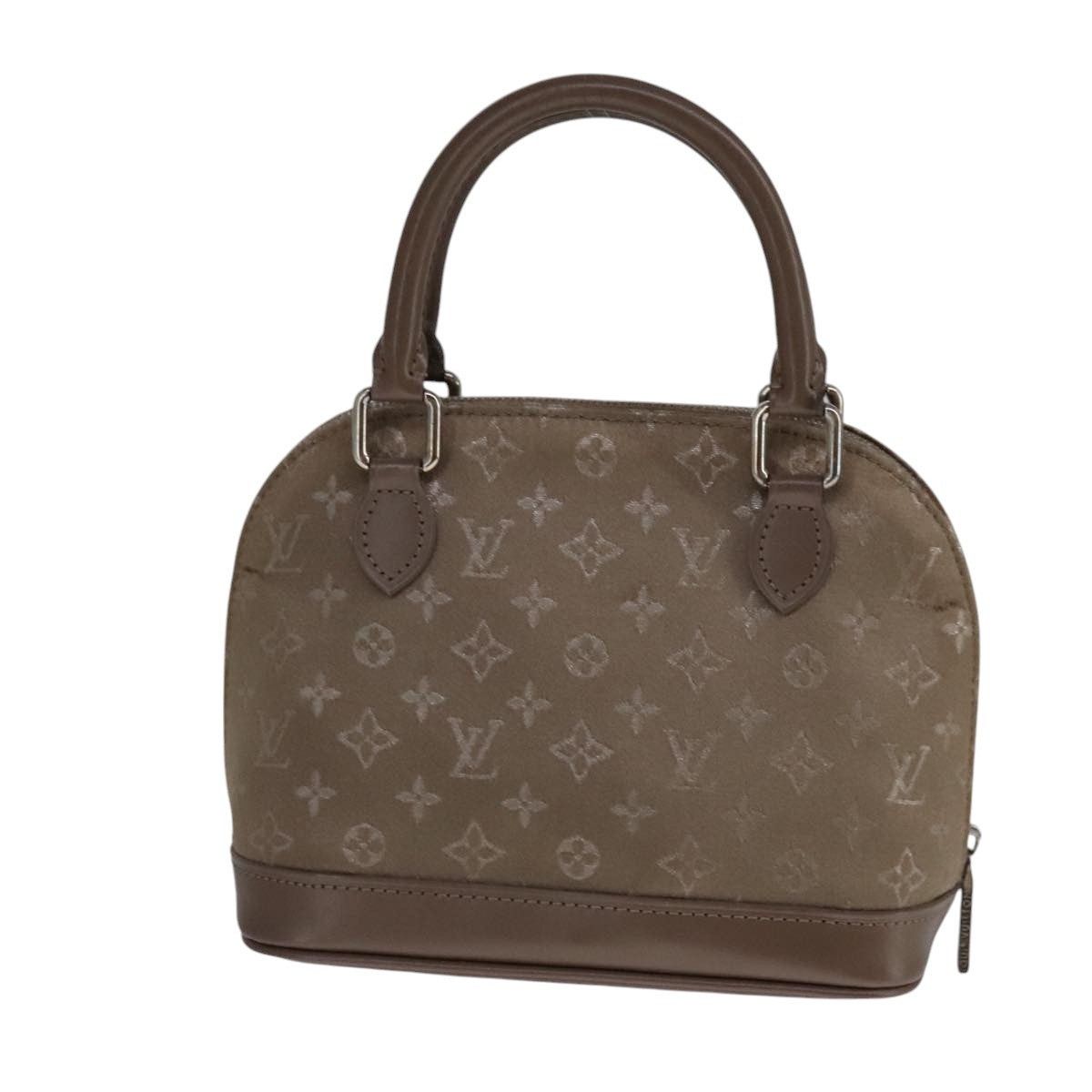 Louis Vuitton LOUIS VUITTON Monogram Satin Little Alma Hand Bag Gray Size ONE SIZE - 2 Thumbnail