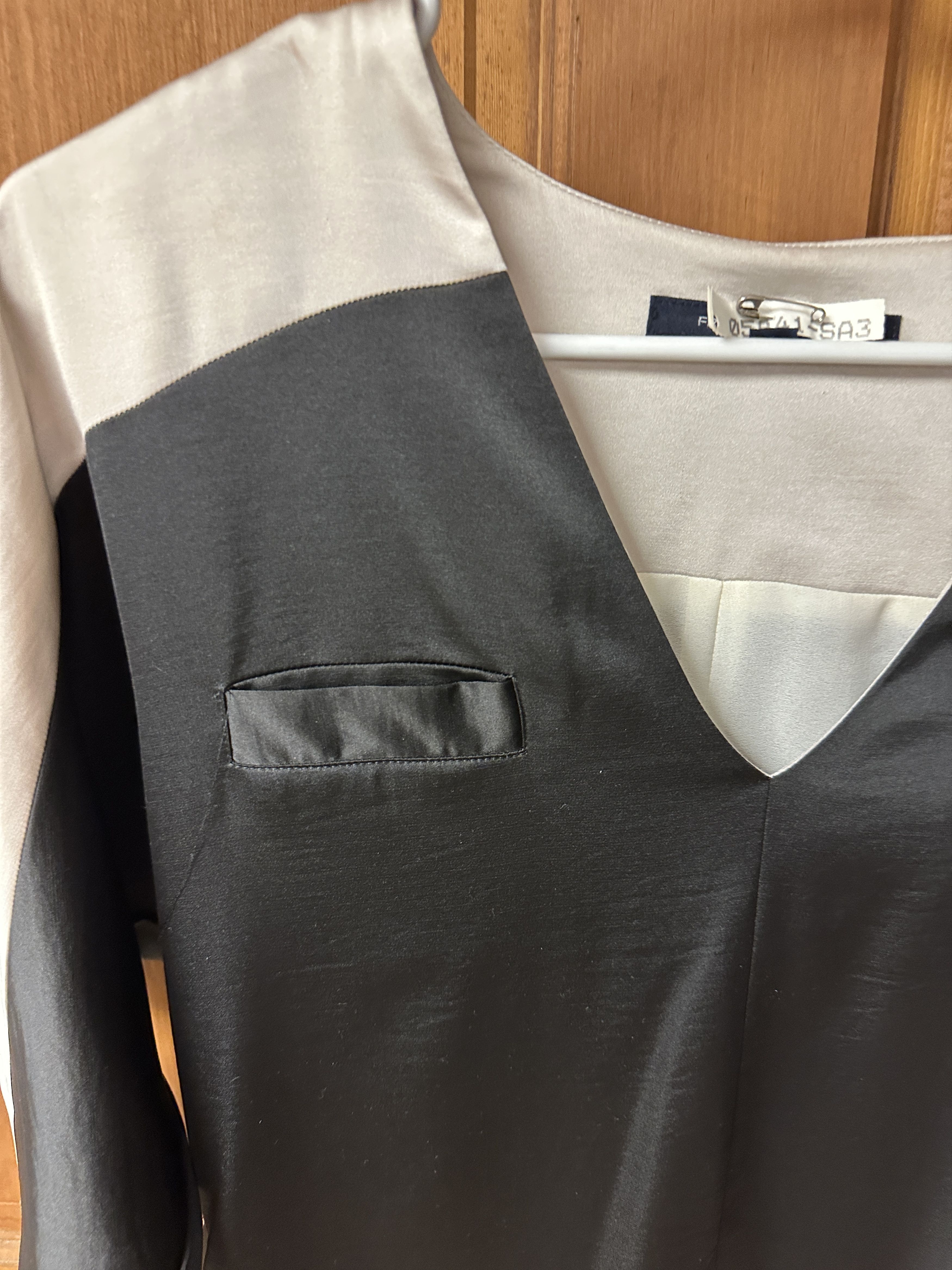 French Connection French Connection Women's Beautiful Tan/Black Dress Size 6 Size M / US 6-8 / IT 42-44 - 3 Thumbnail