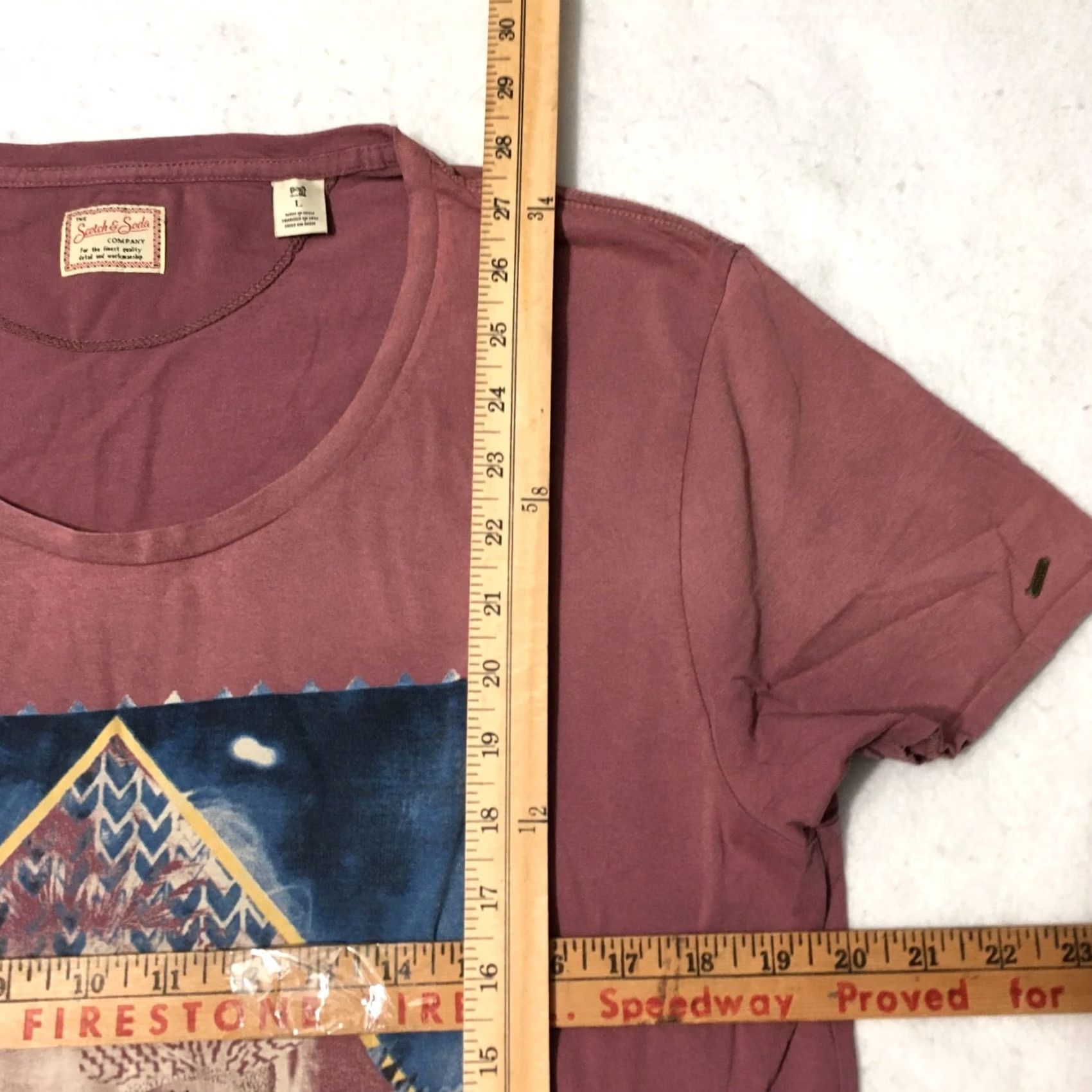 Scotch & Soda Scotch & Soda T-Shirt Women's LARGE Yellow FINEST NYC SC FOREVER GRAPHIC Size M / US 6-8 / IT 42-44 - 5 Thumbnail