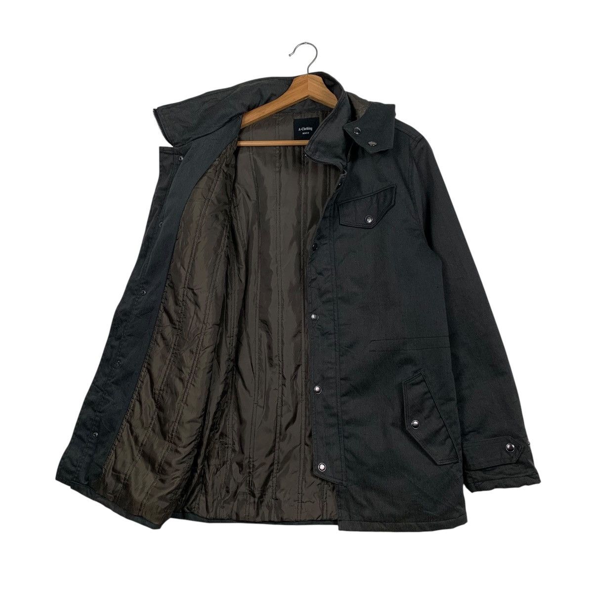 Japanese Brand Japanese Brand A-Clothing Hooded Jacket Size US M / EU 48-50 / 2 - 10 Thumbnail