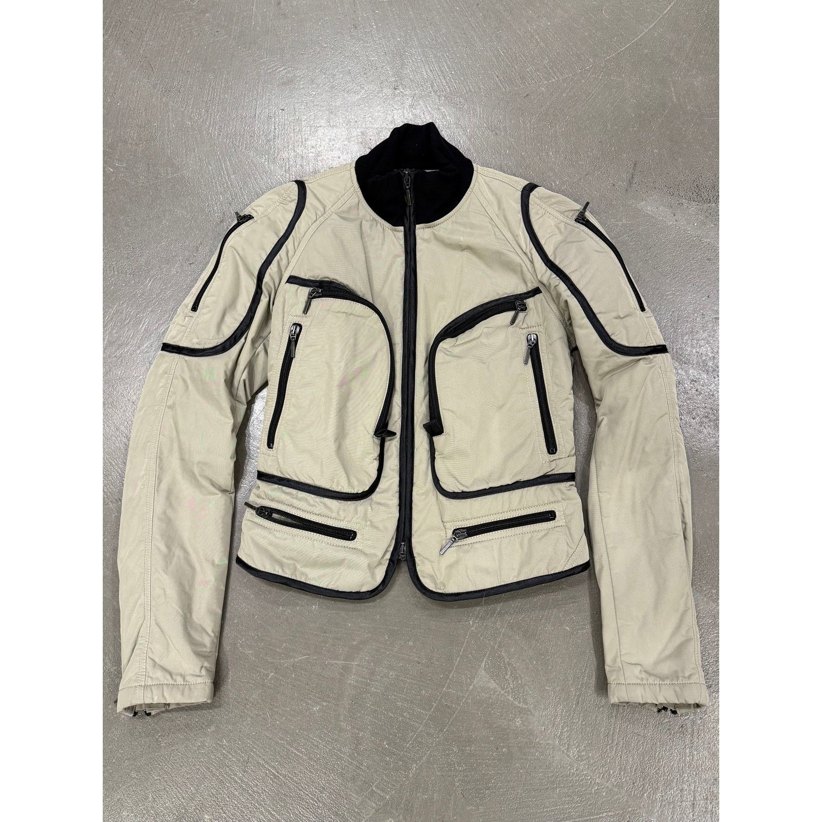 plein sud 2000s Plein Sud cargo moto utility jacket Size S / US 4 / IT 40 - 1 Thumbnail