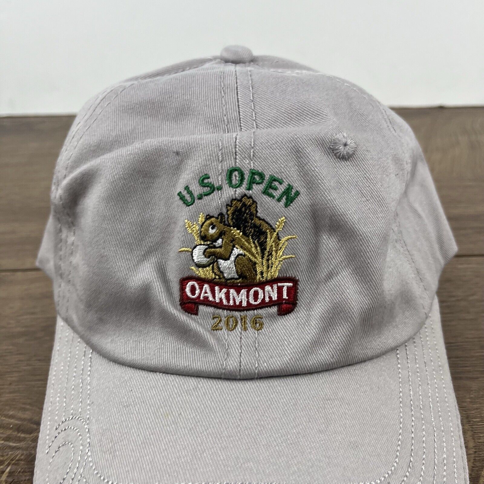 Other US Open Oakmont Hat 2016 Golf Hat Gray Hat Adjustable Hat Gr Size ONE SIZE - 7 Thumbnail