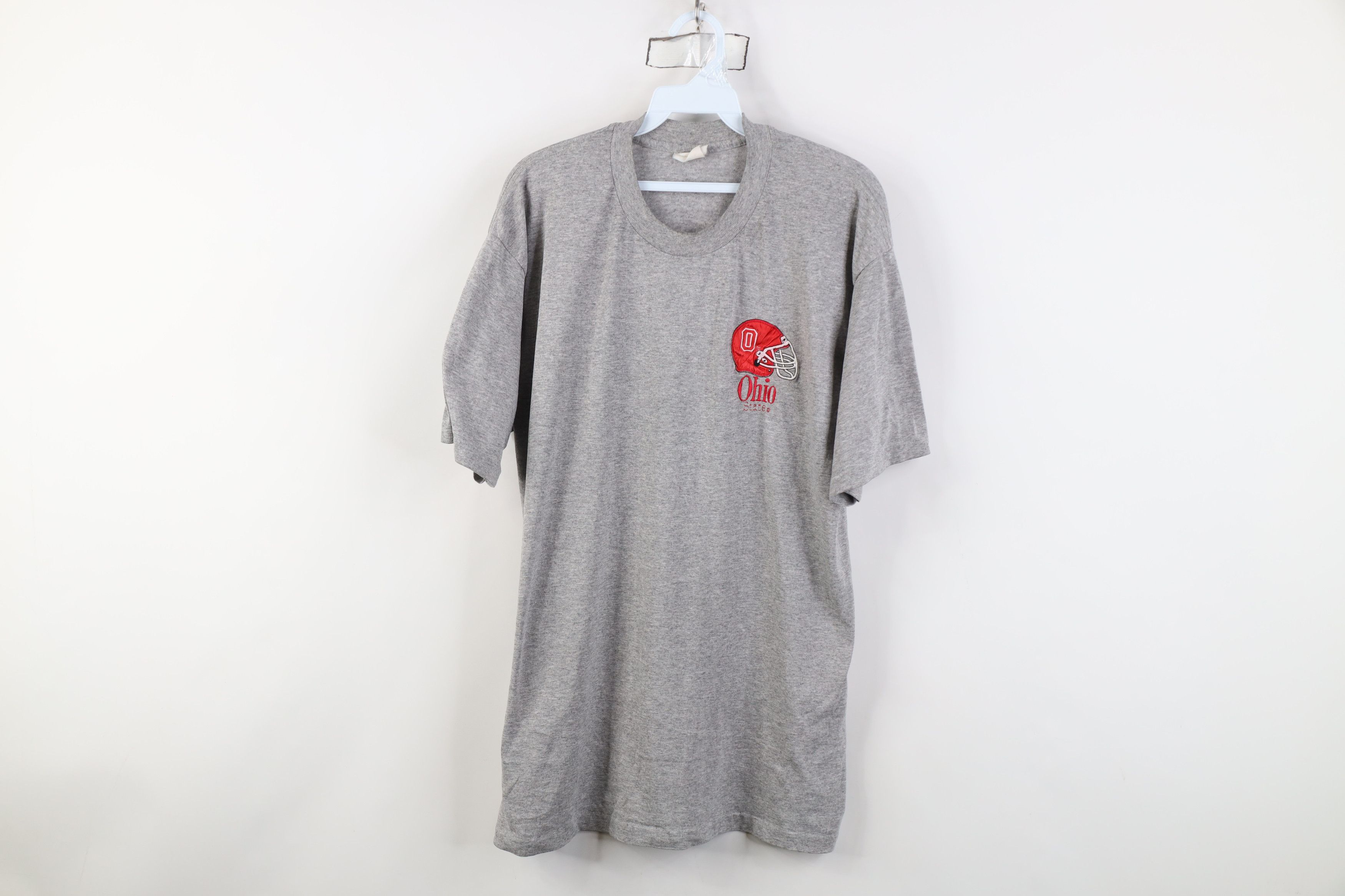 Vintage Vintage 90s Ohio State University Football T-Shirt USA Size US L / EU 52-54 / 3 - 1 Thumbnail